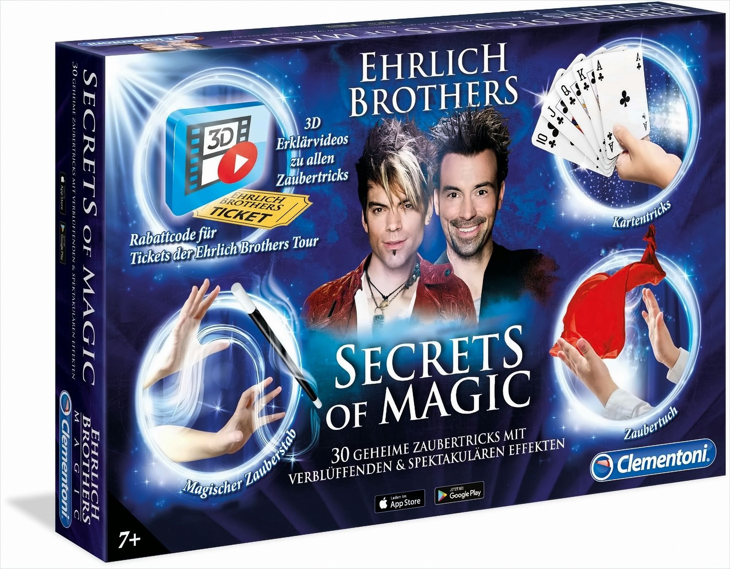 Ehrlich Brothers Secrets of Magic, Zauberkasten für Kinder ab 7 Jahren