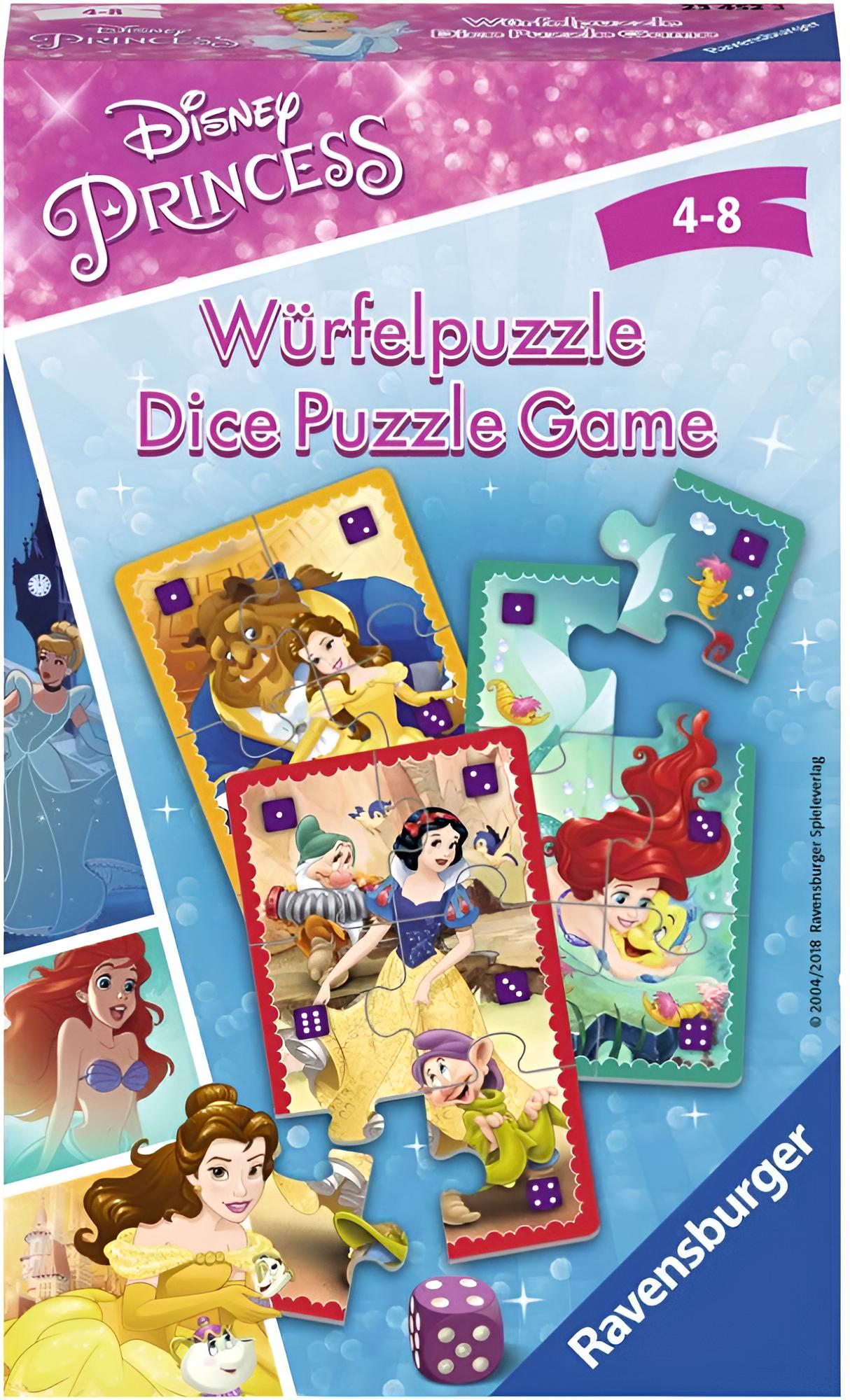 Disney Princess Würfelpuzzle