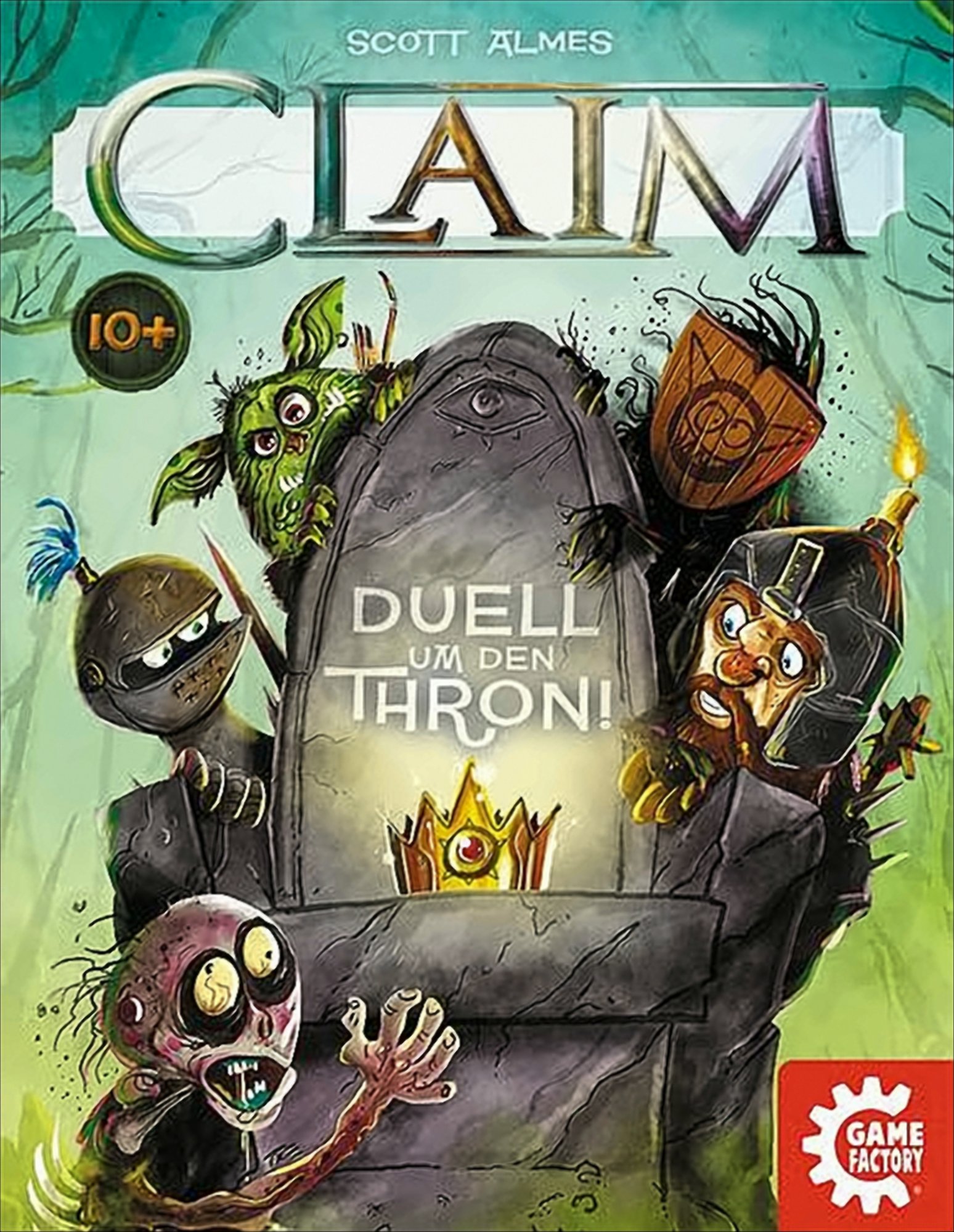 Claim, Das Duell um den Thron, Kartenspiel, Stichspiel, für 2 Spieler