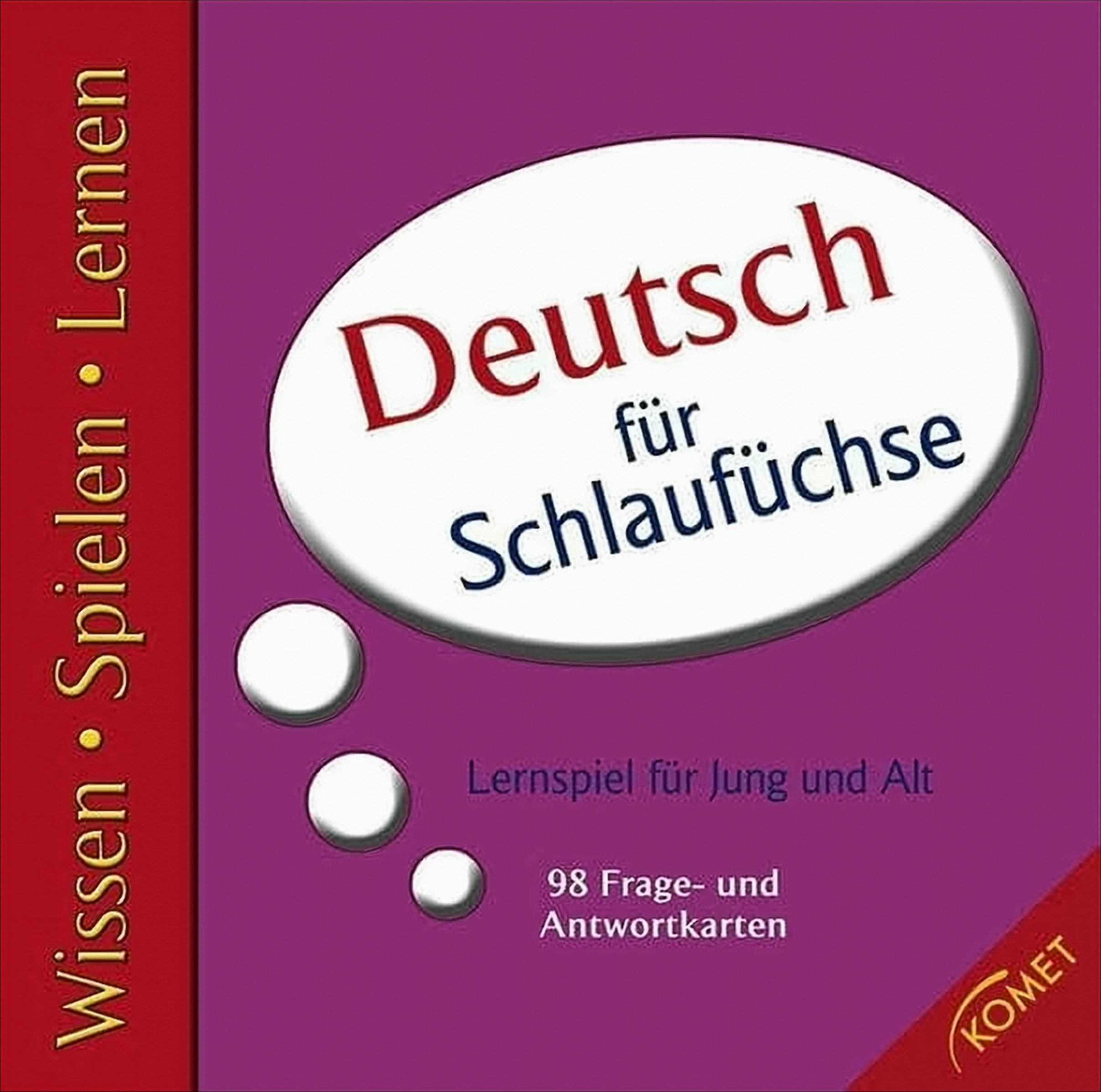 Deutsch für Schlaufüchse: Lernspiel für Jung und Alt