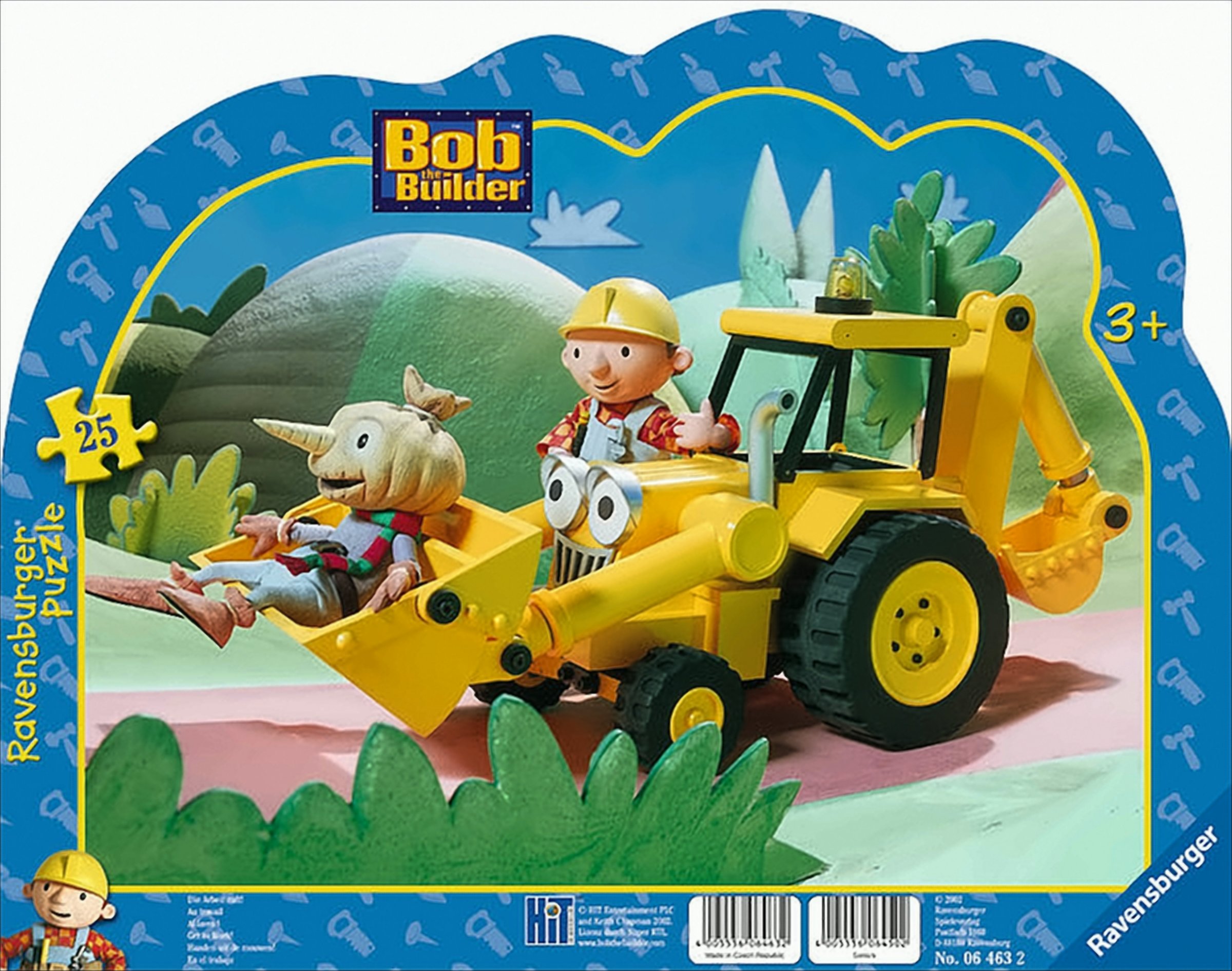 Bob der Baumeister: Die Arbeit ruft 25 Teile Rahmenpuzzle
