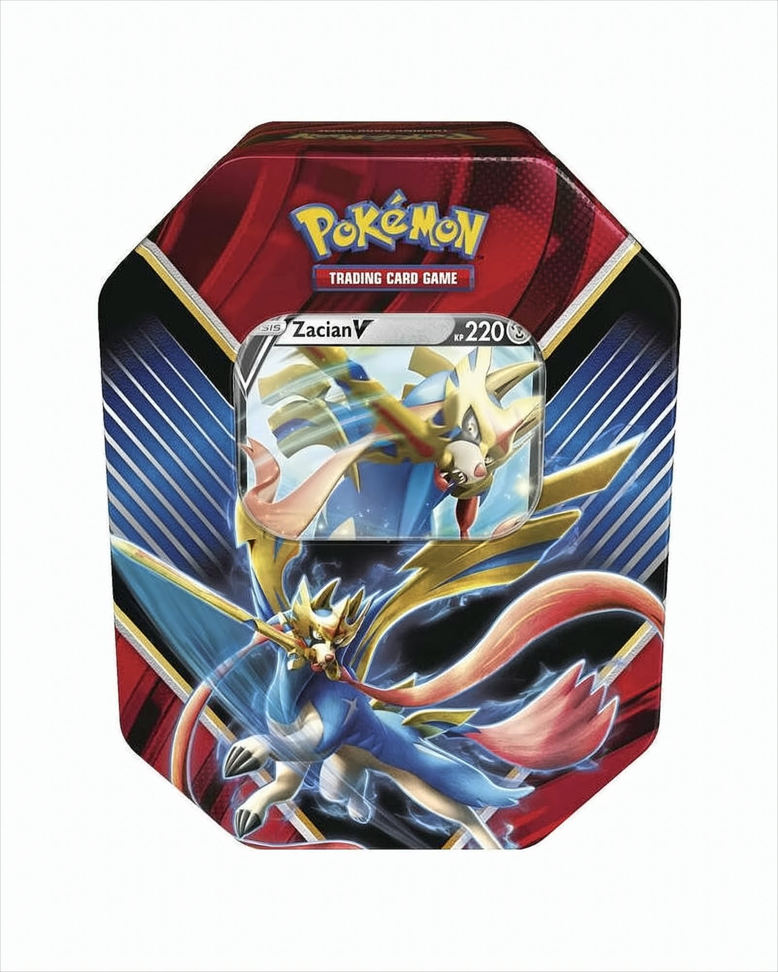 Pokemon Tin 85 Zacian-V Deutsche Ausgabe