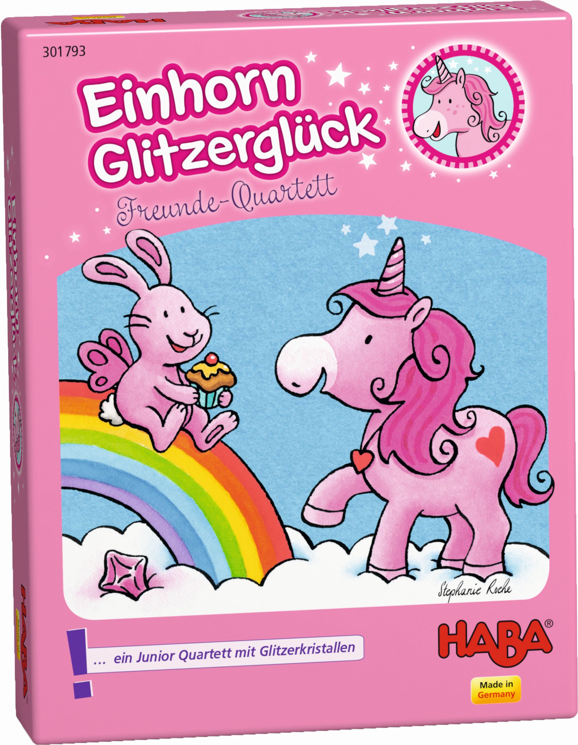 Einhorn Glitzerglück Freunde-Quartett