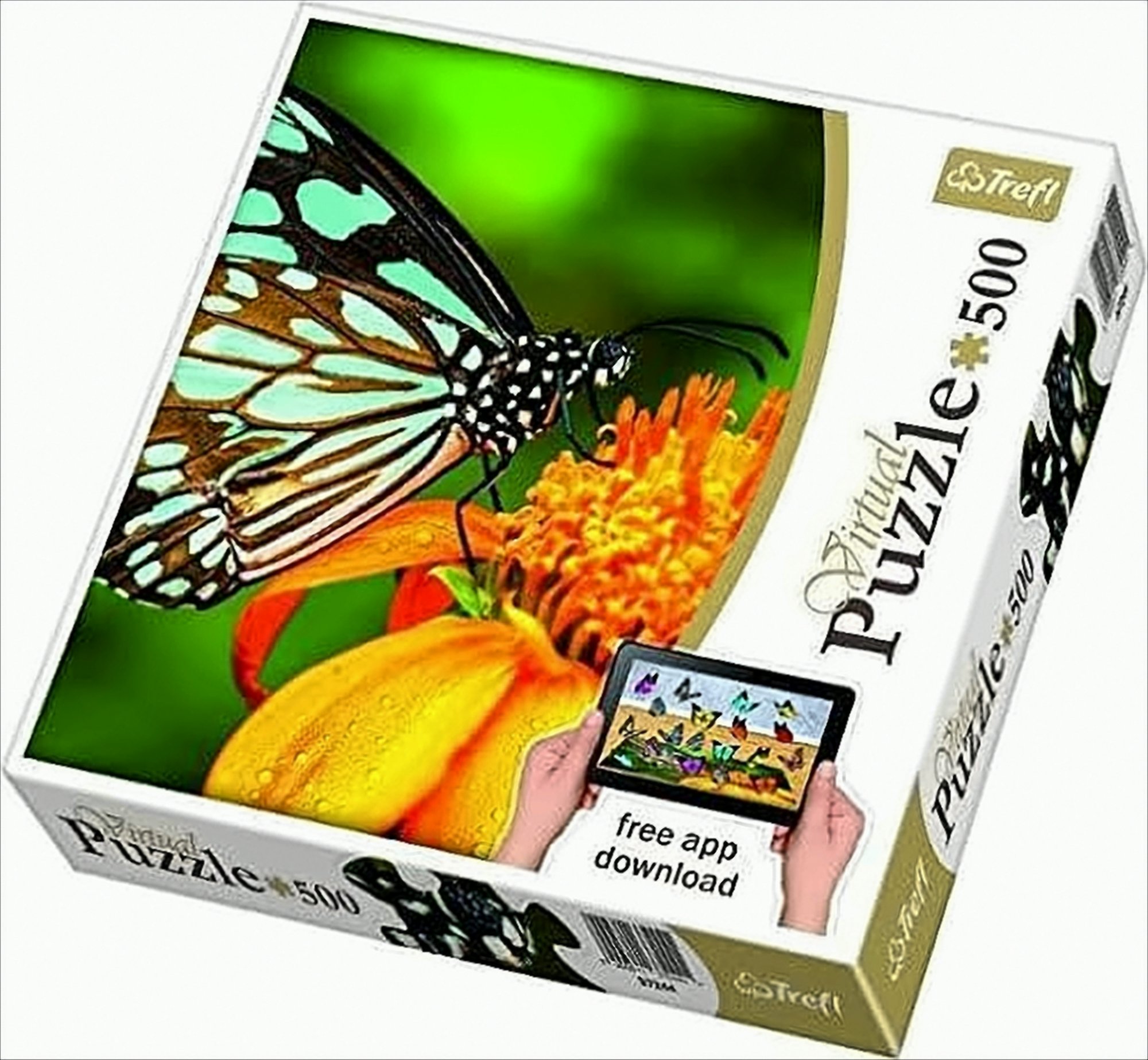 37243 - Schmetterling - 500 Teile Puzzle (mit App-Download)