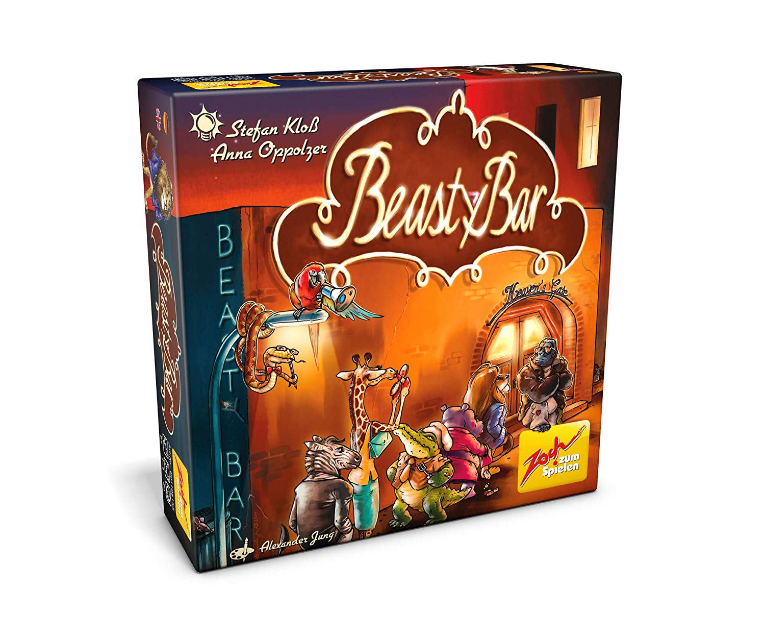 Beasty Bar - Das charakterstarke Kartenspiel mit XXL-Karten in neuer Schachtelgröße