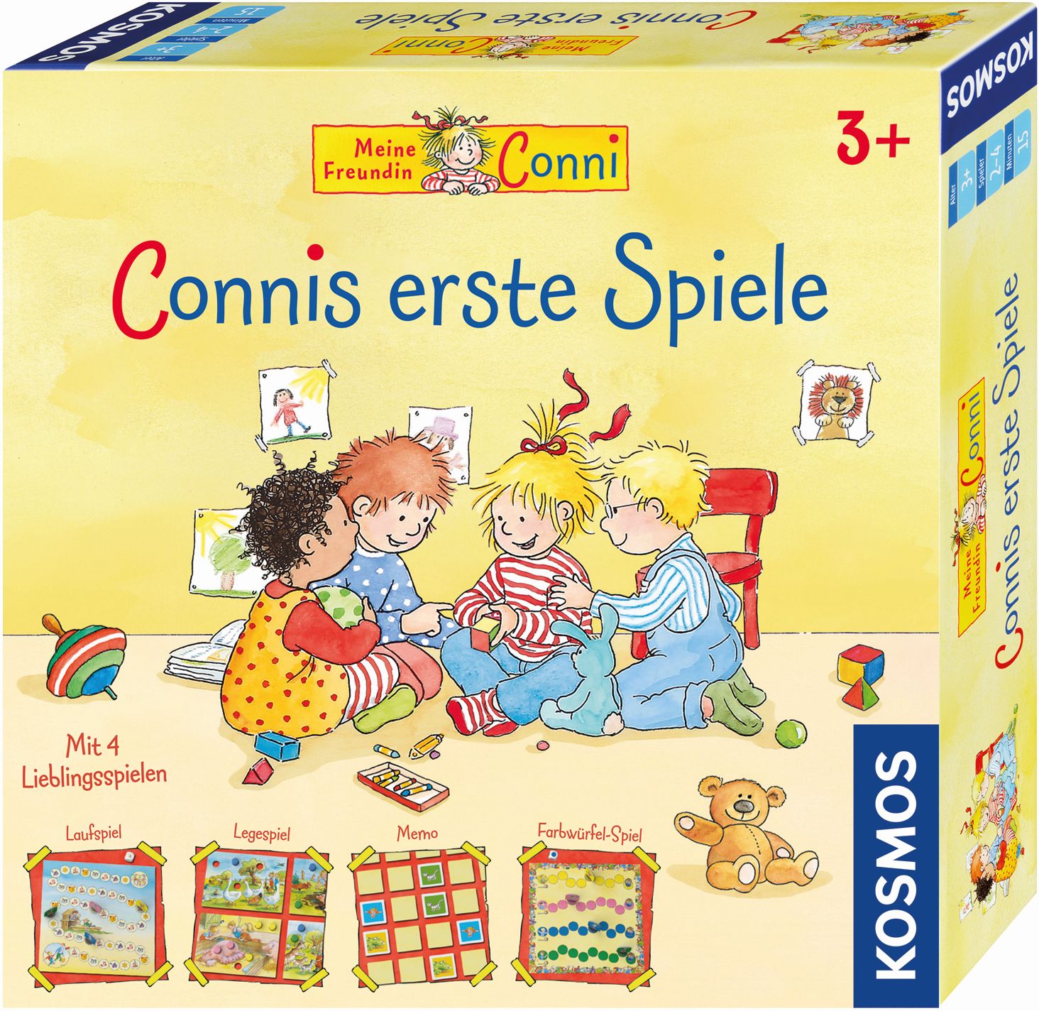 Connis erste Spiele, Spielesammlung, vier verschiedene Kinderspiele