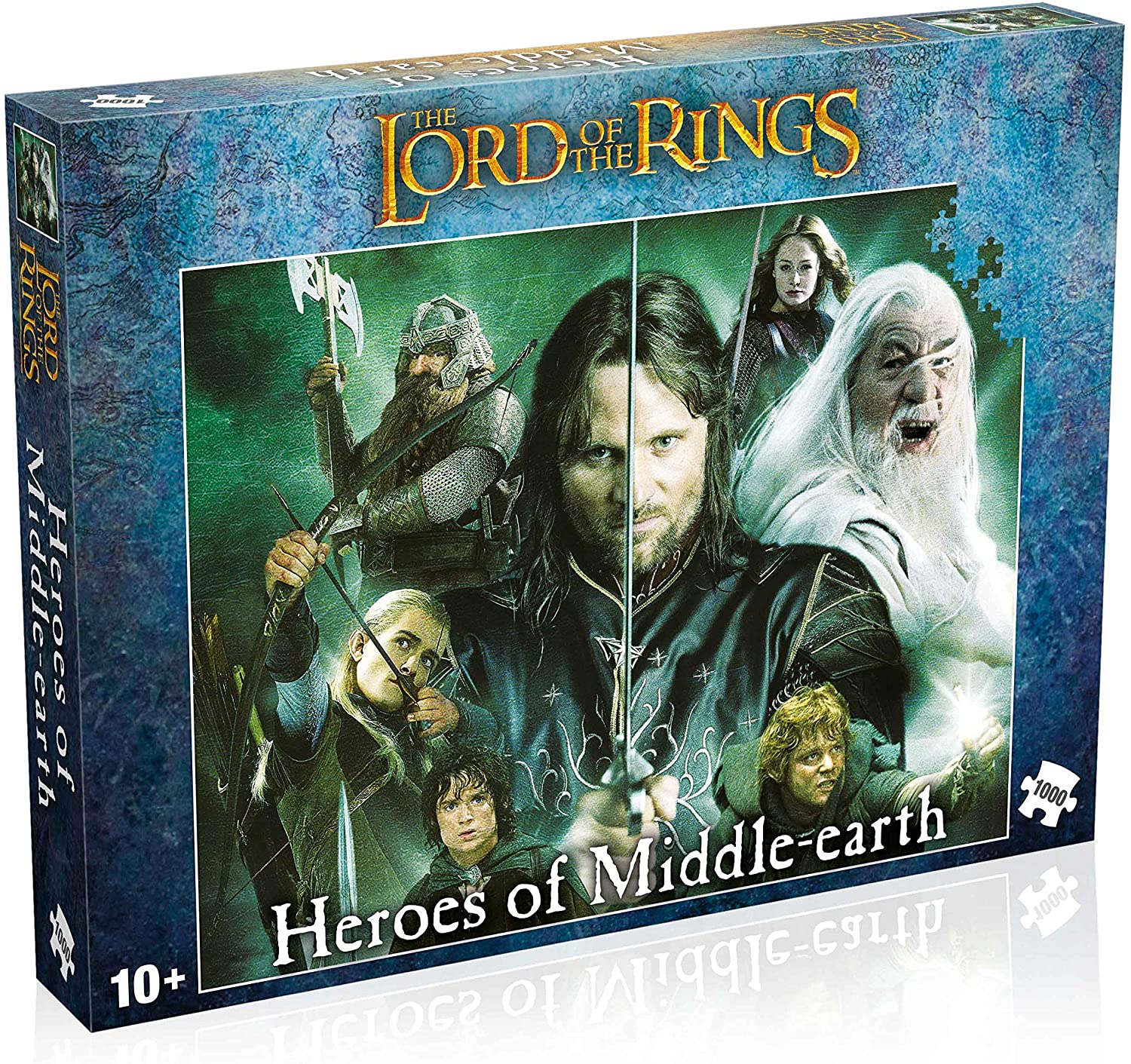 LOTR - Hereos of Middle-earth Puzzle 1000 Teile