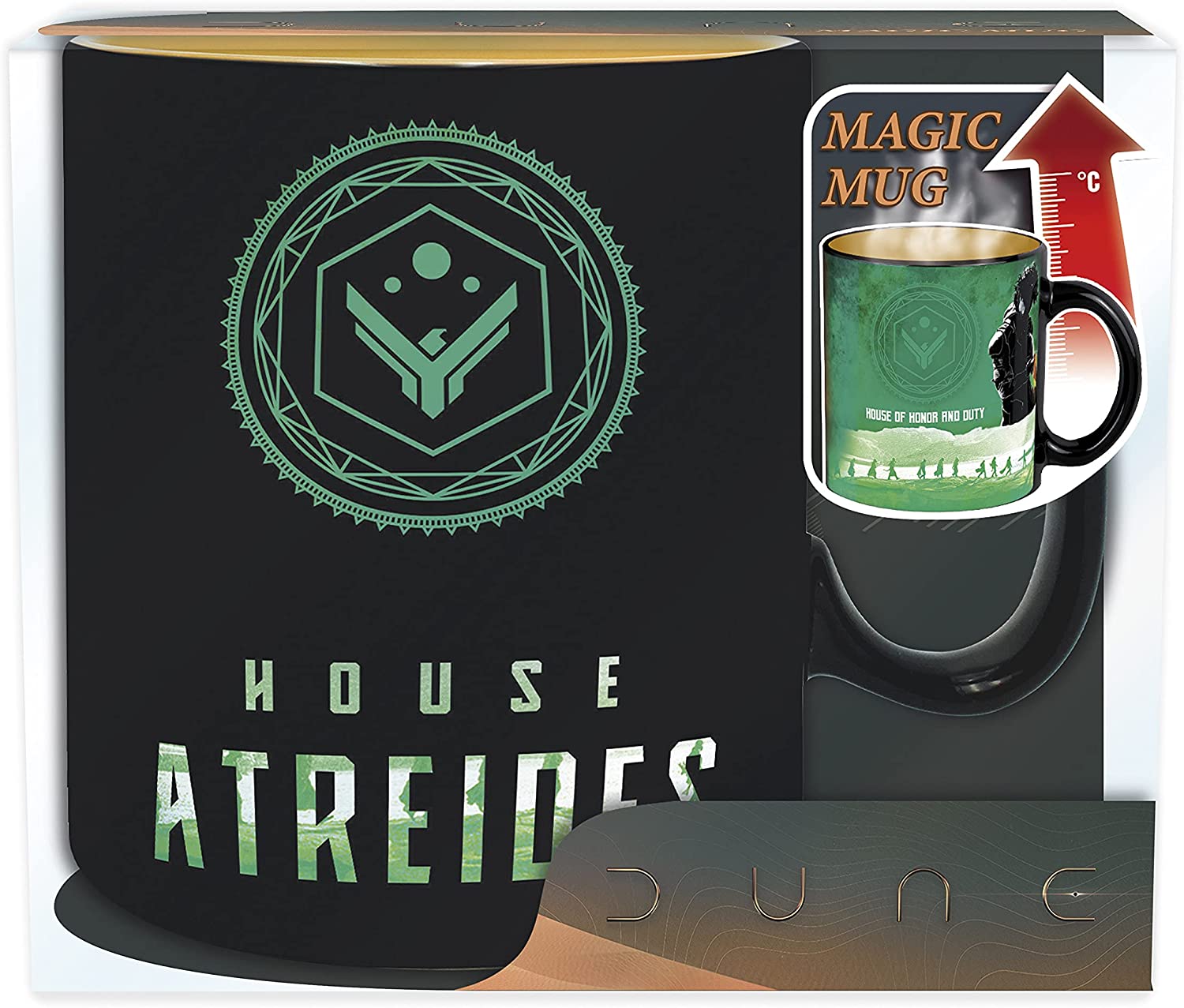 Dune - Atréides vs Harkonnen - Tasse/Mug 460 ml