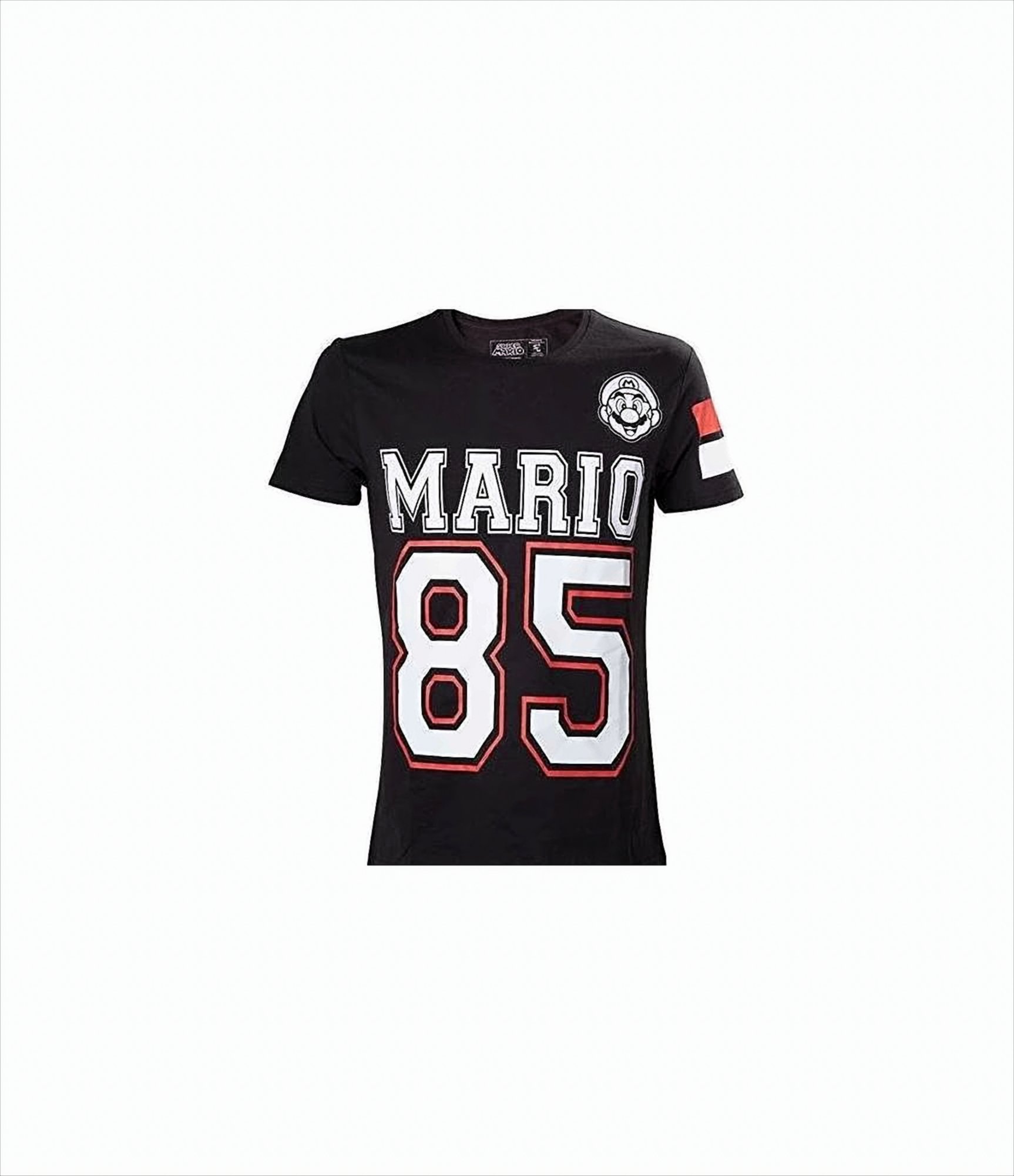 Nintendo T-Shirt -S- Mario 85, schwarz