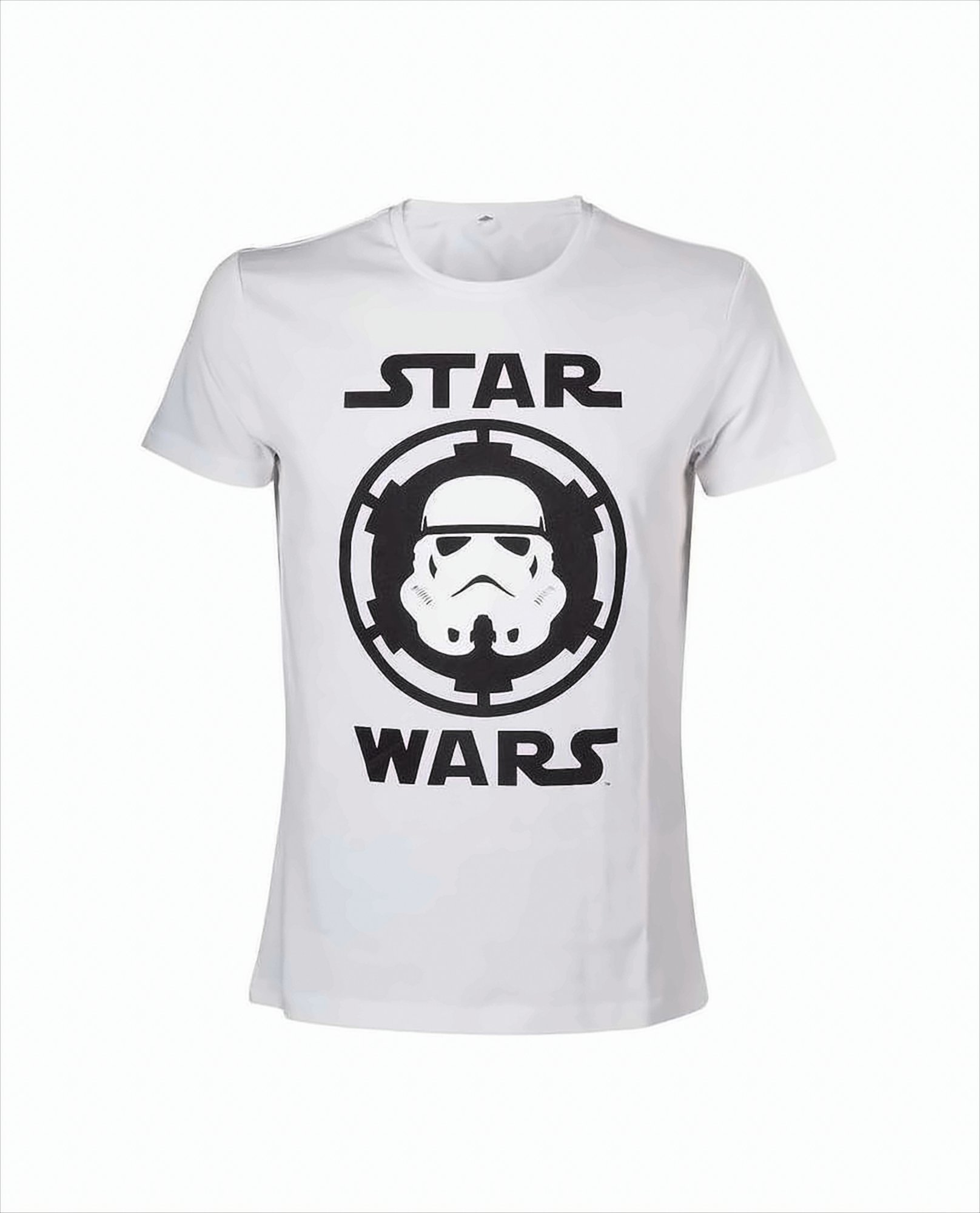 Star Wars Herren Storm Trooper Graphic T-Shirt, weiß, S