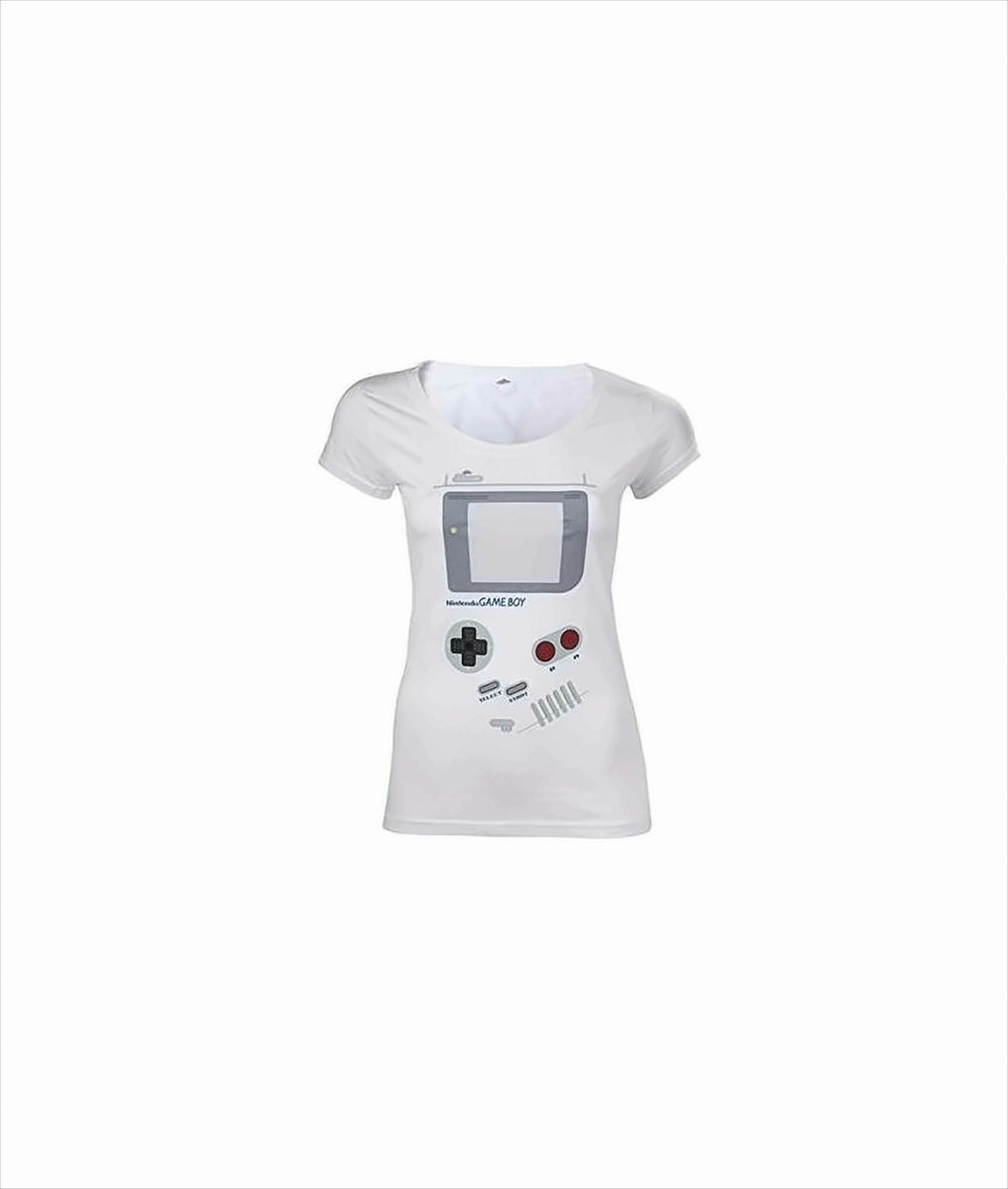 Nintendo T-Shirt Damen -XL- Gameboy, weiss