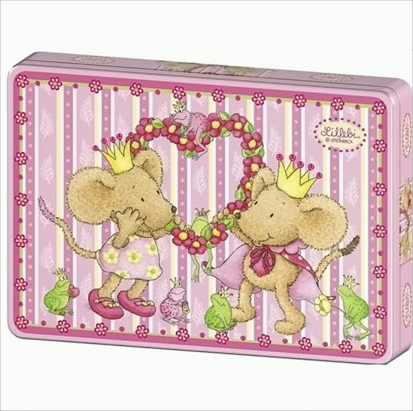 Lillebi, Lillebi & Kikibell Puzzle in Metalldose - 200 Teile