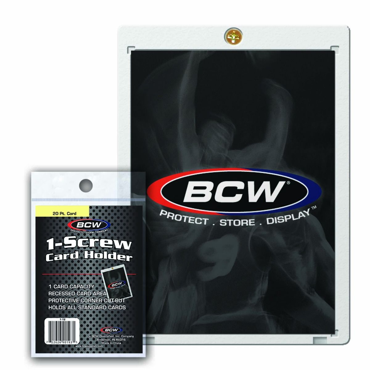 BCW Schraubhalten/1-Screw Card Holder (20 pt)