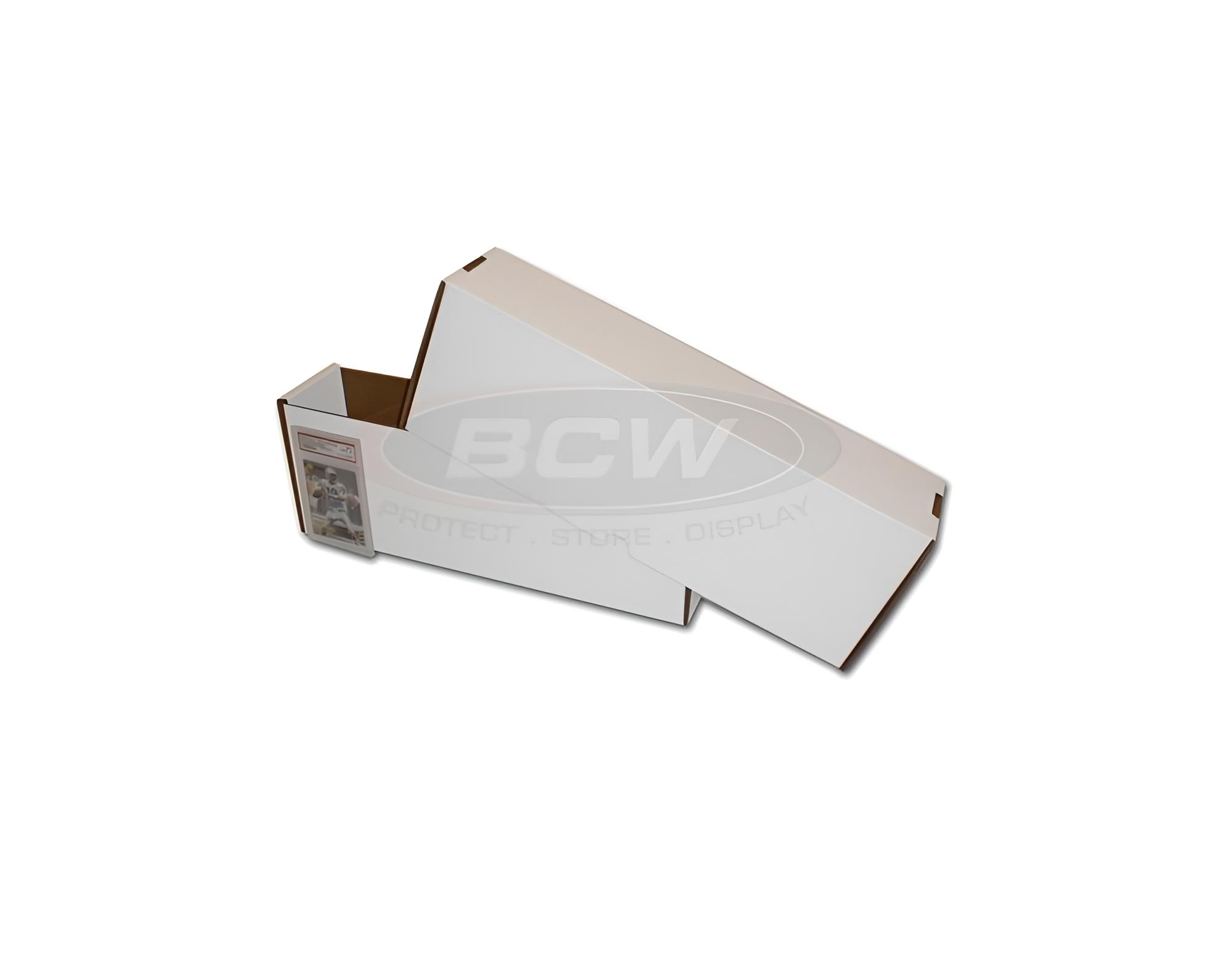 BCW Pappkarton für 75-80 Graded Cards (5 ct.)