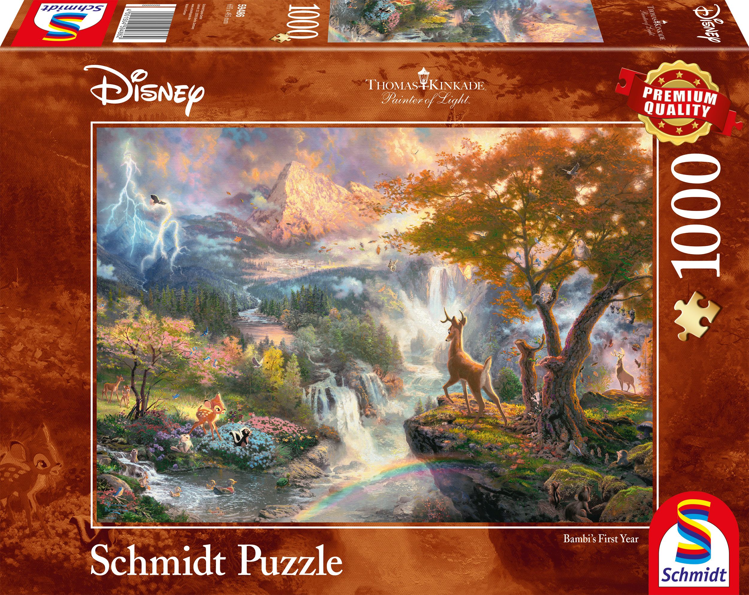 Bambi, 1000 Teile Puzzle
