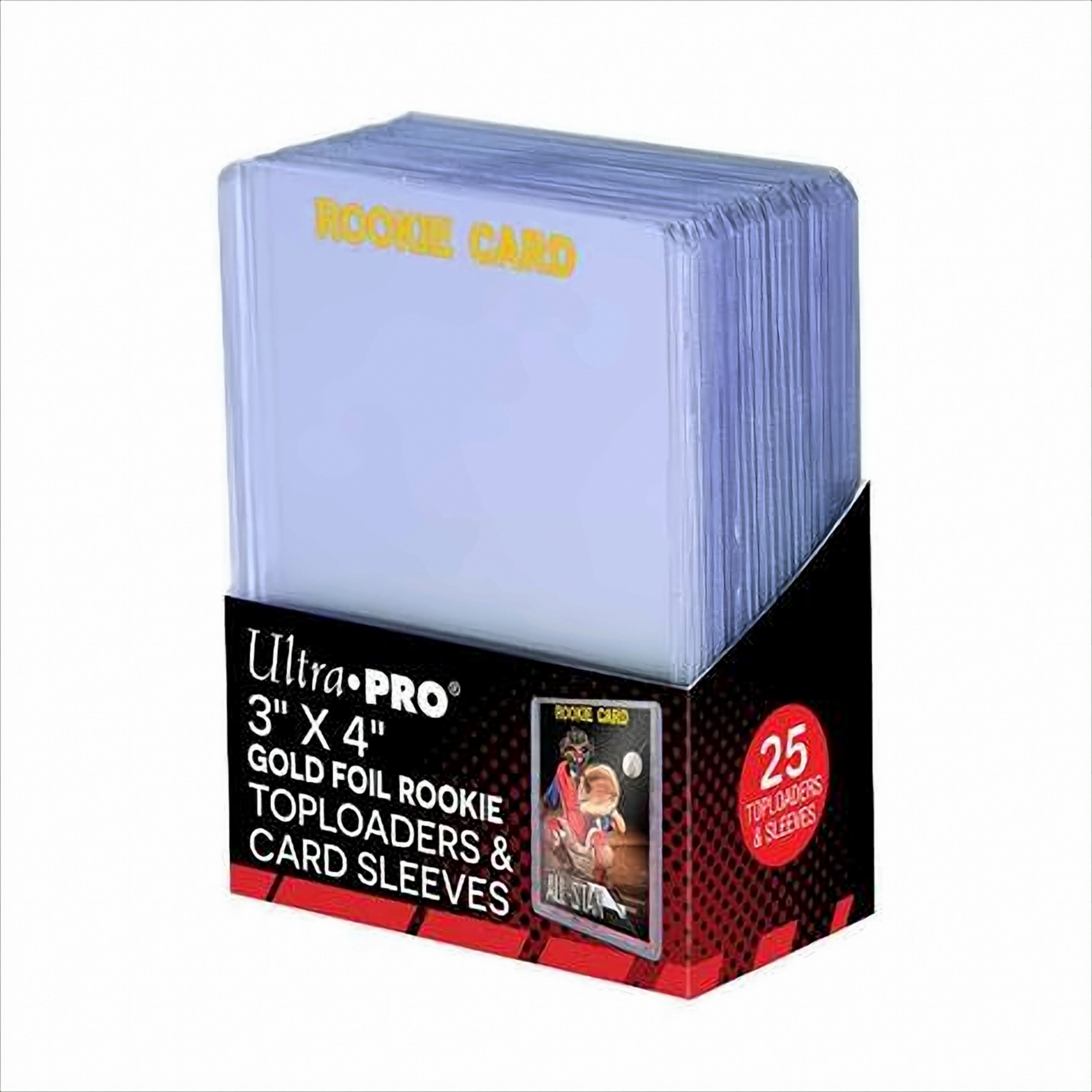 UP Topload & Card Sleeves Rookie 3 x 4' (25 ct.)