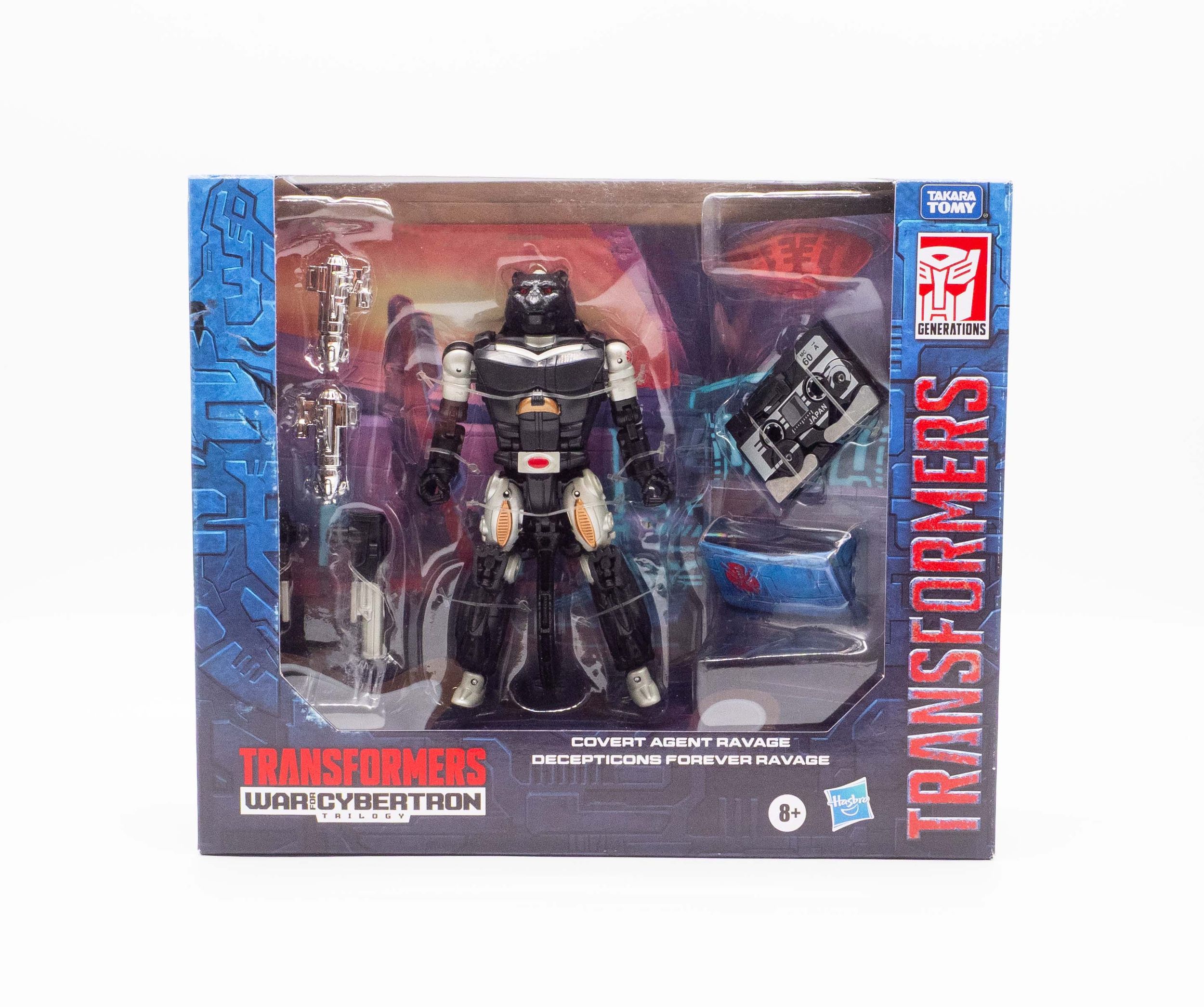 Transformers mit 2 Figuren Ravage und Decepticons
