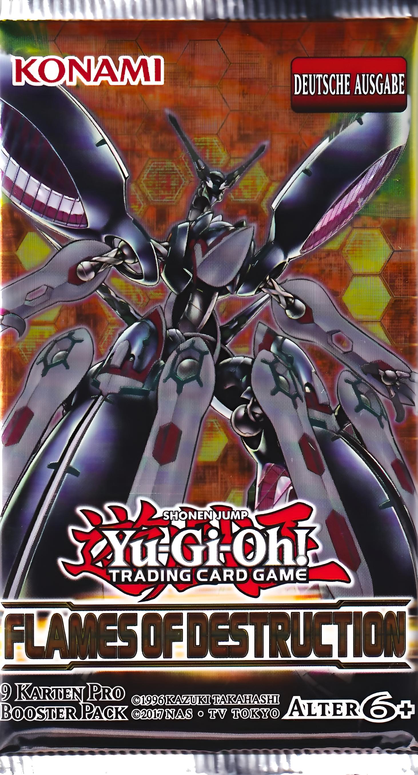 Yu-Gi-Oh - Flames of Destruction Booster