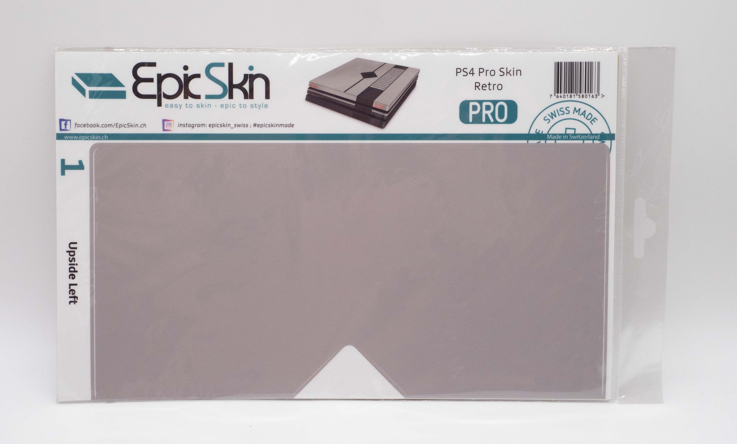 PS4 Pro Skin - Design Aufkleber Retro