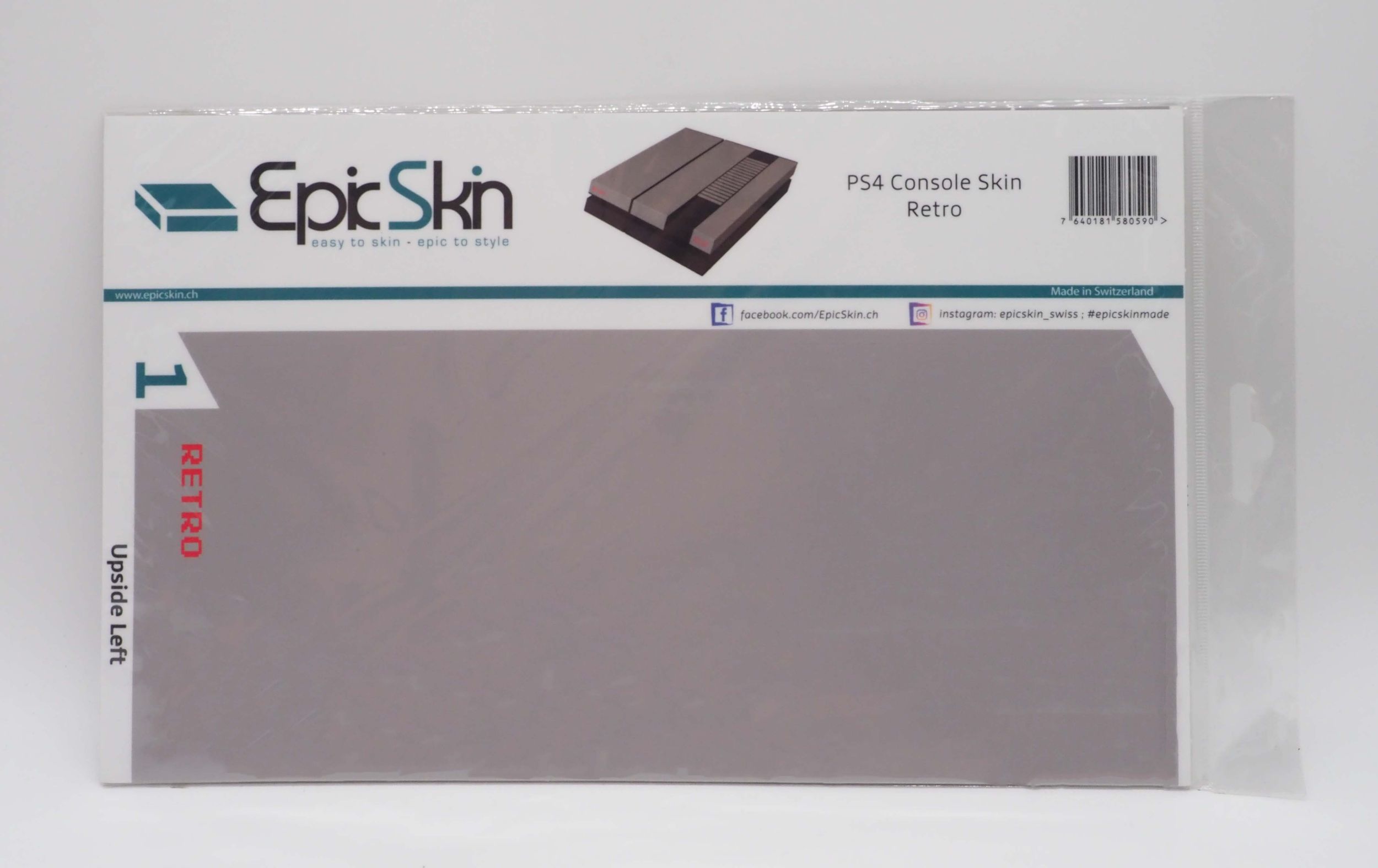 PS4 Skin - Design Aufkleber Retro