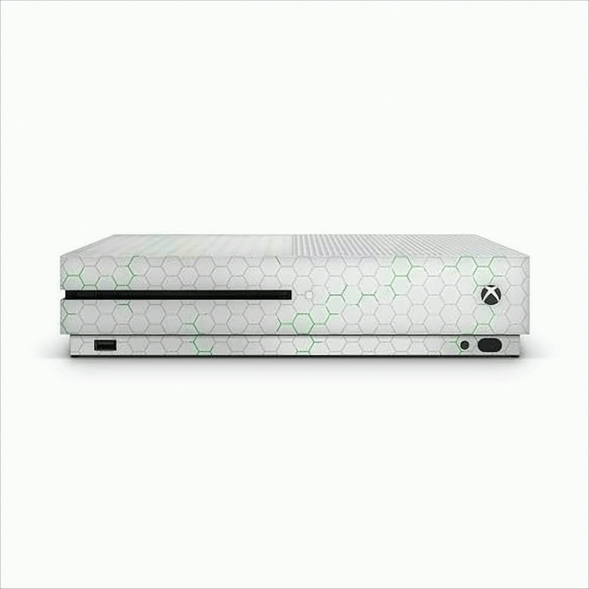 XBOX ONE S Skin - Design Aufkleber Nano Tech Green