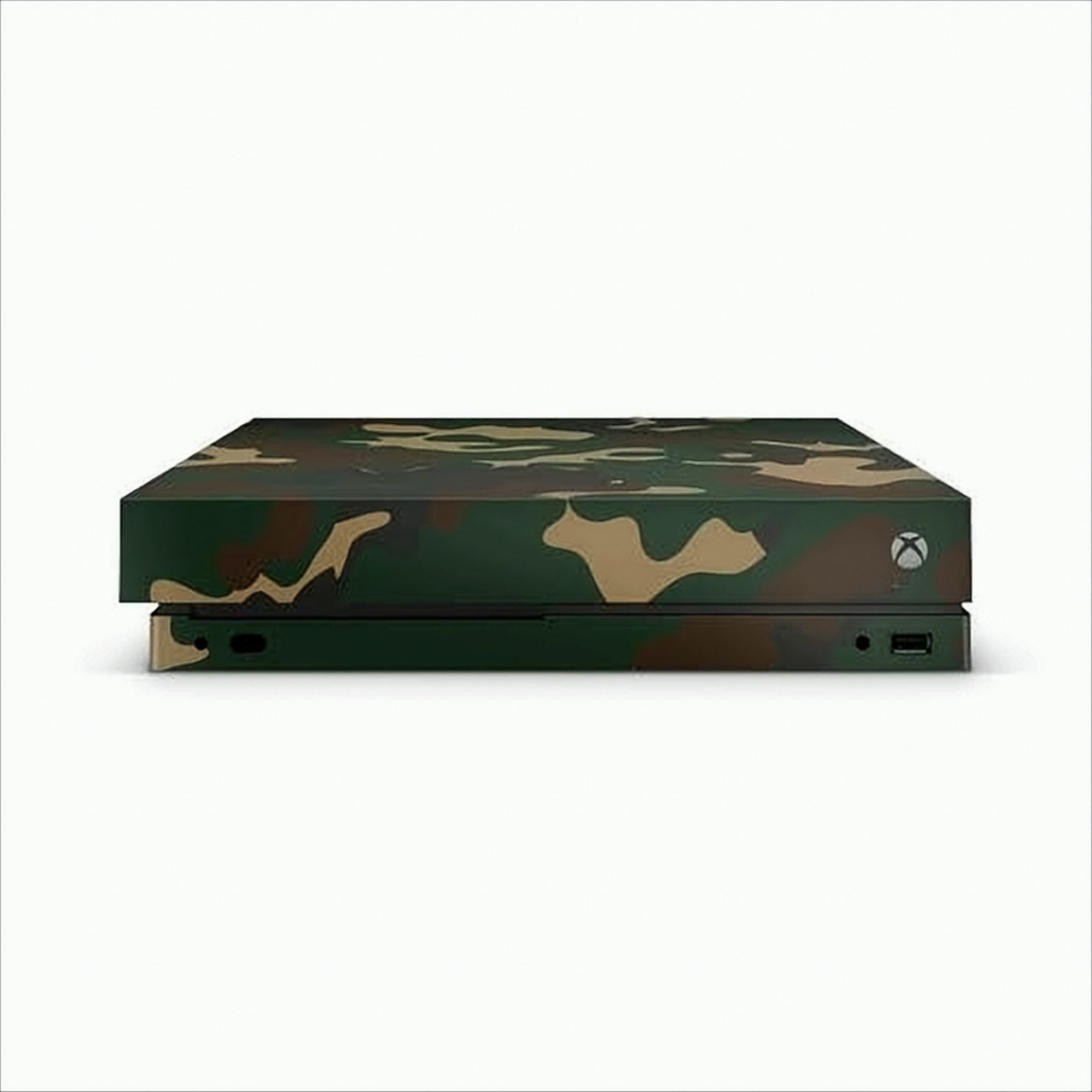 XBOX ONE X Skin - Design Aufkleber Camouflage Green