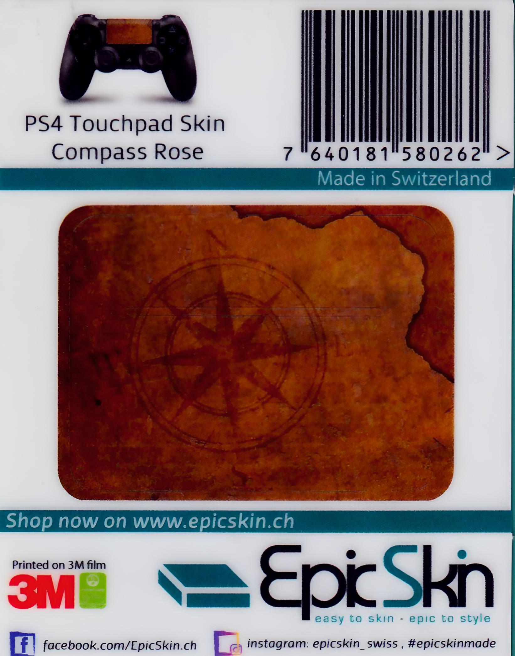 PS4 Touchpad Skin - Compass Rose