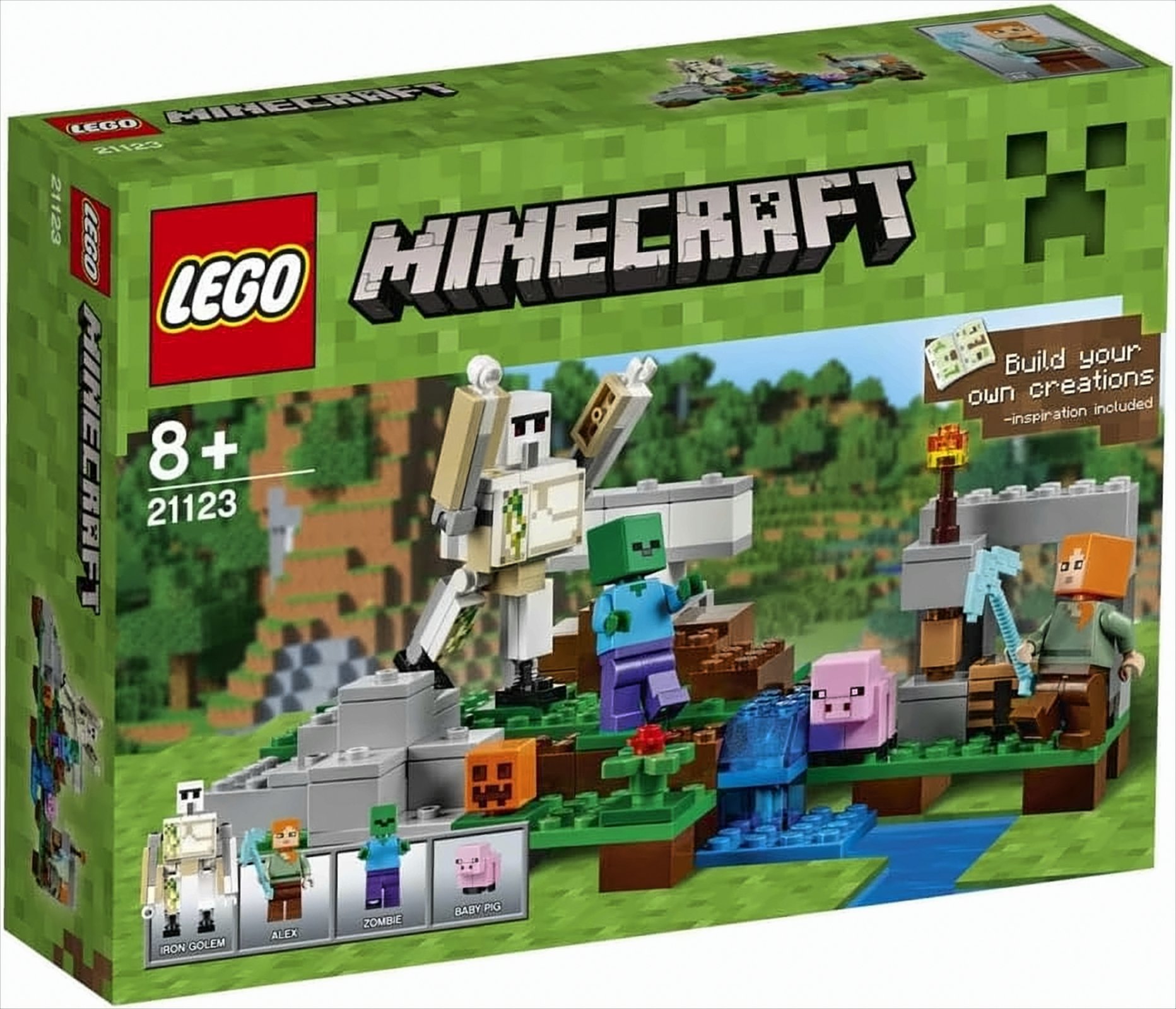 Lego Minecraft 21123 Der Eisengolem