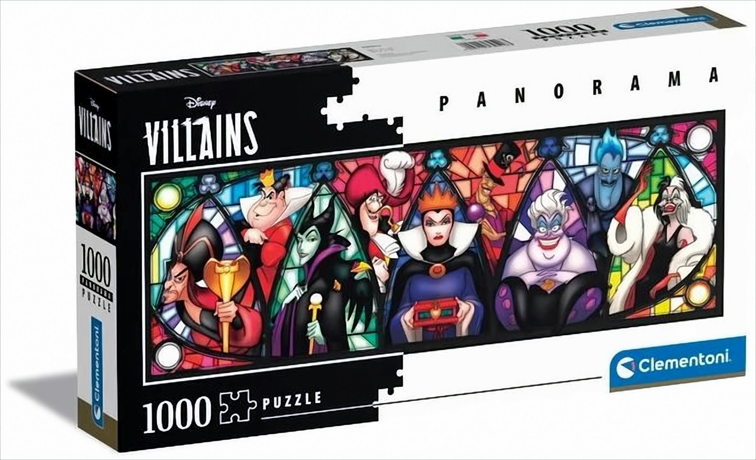 Panorama Puzzle Disney Villains 1000 Teile