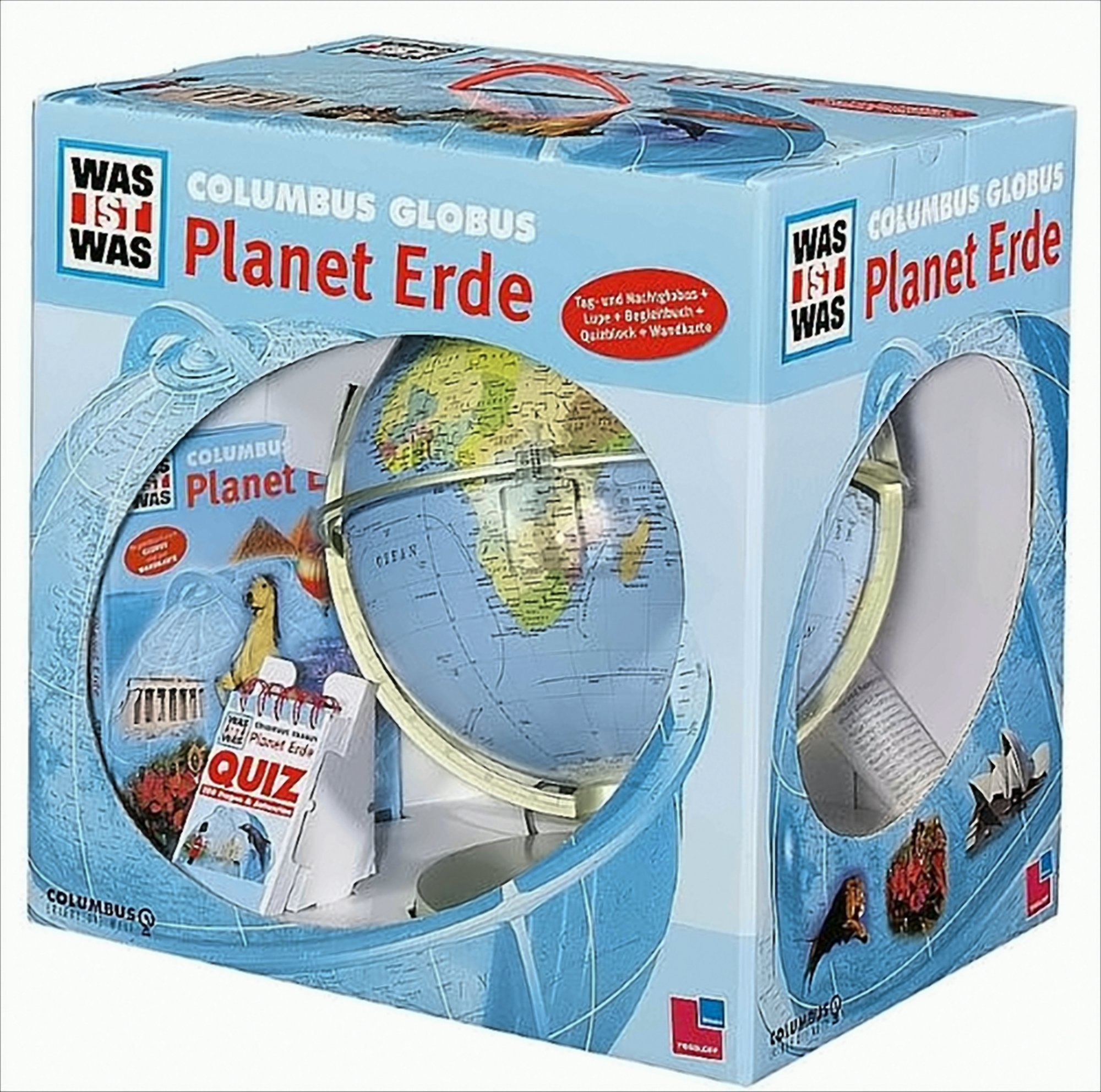 WAS IST WAS Junior Columbus Globus-Set