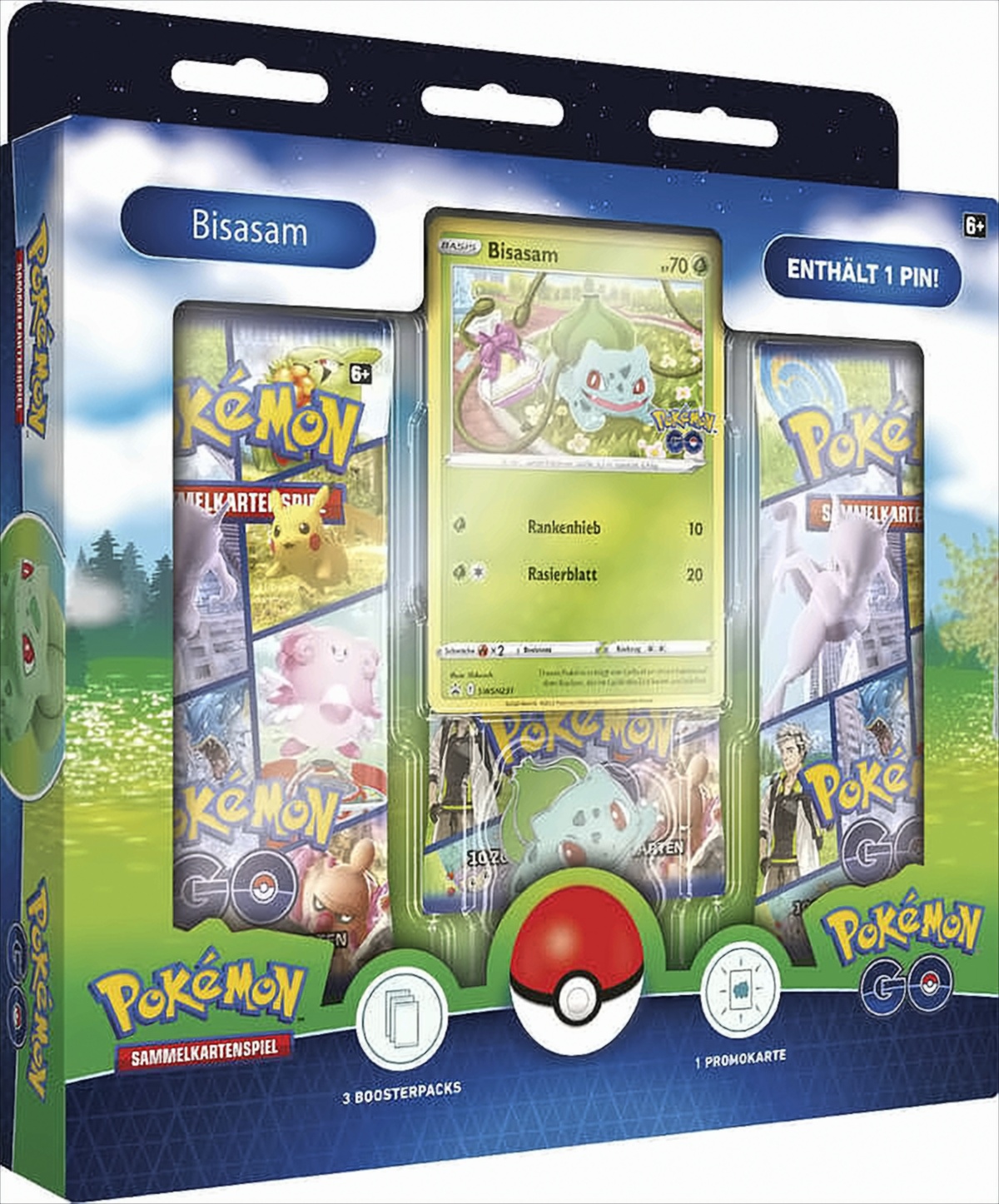 Pokémon GO Pin Box Kollektion (sortierter Artikel)