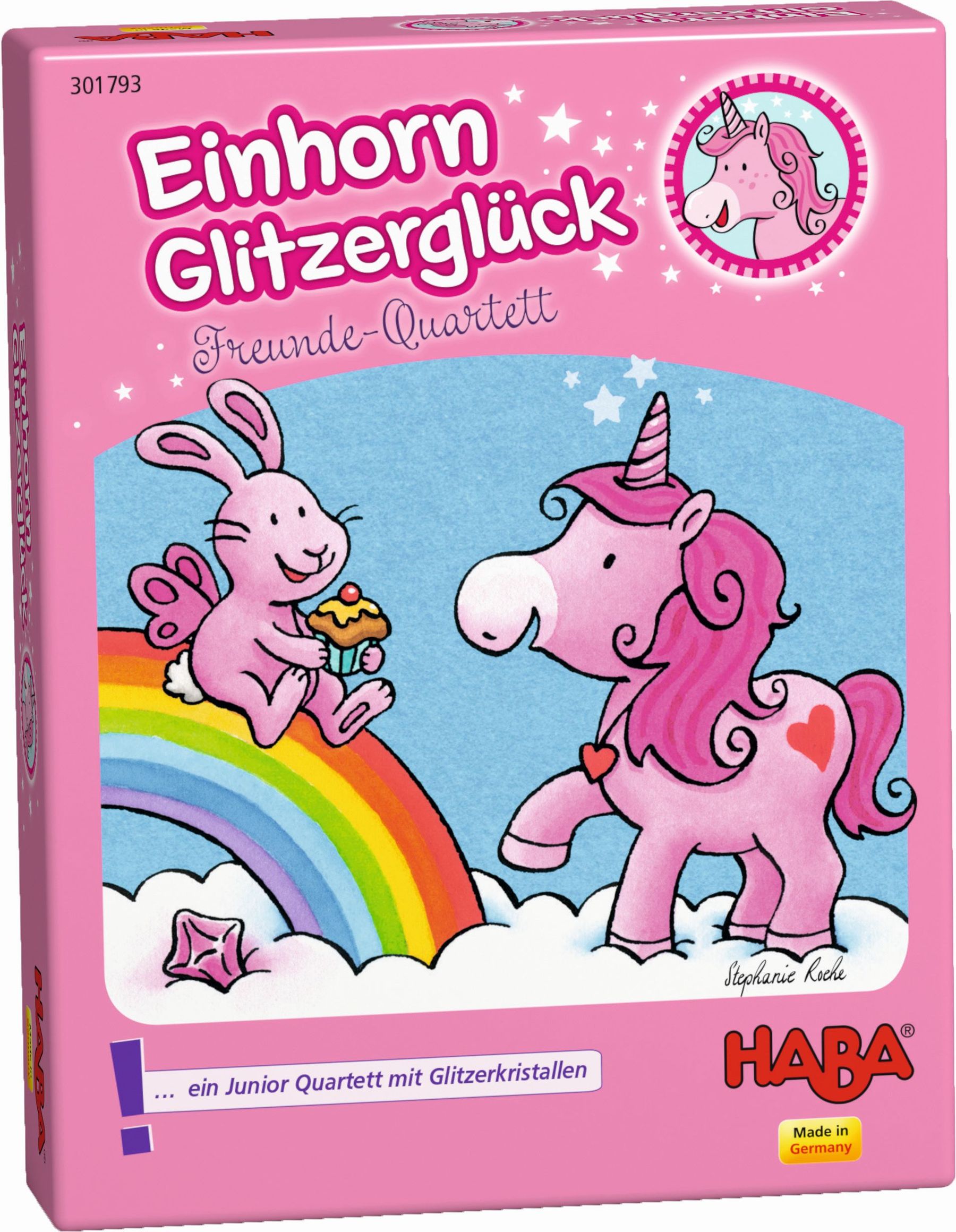 Einhorn Glitzerglück Freunde-Quartett