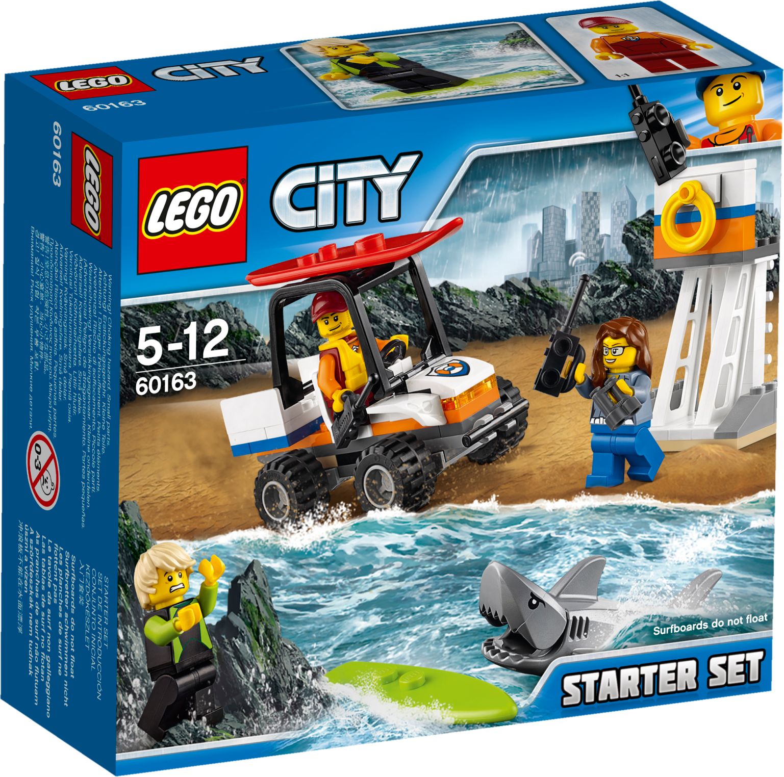 LEGO City - 60163 Küstenwache-Starter-Set