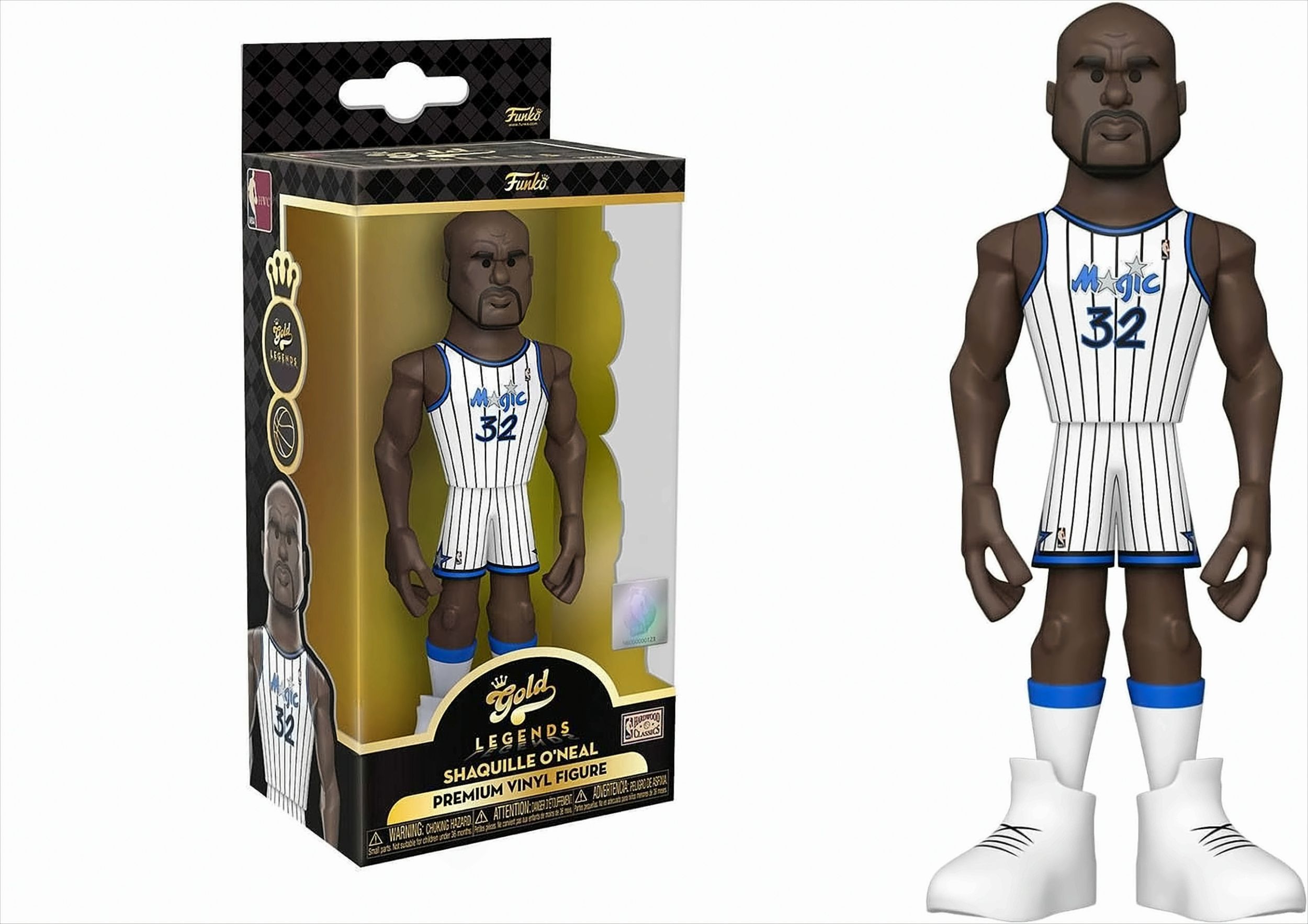 NBA - Shaquille O´Neal Gold Vinyl Figur 13cm