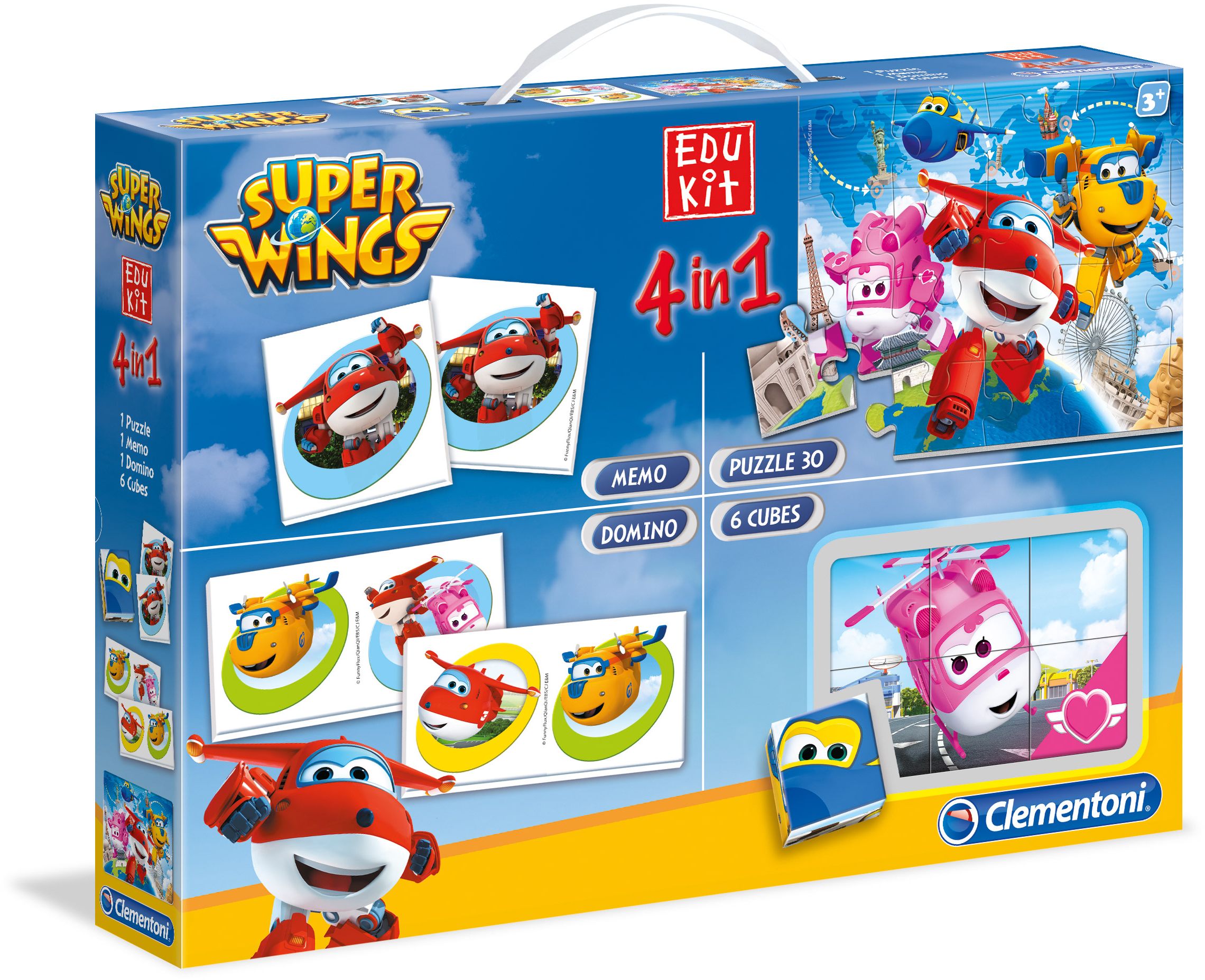 Super Wings 4in1 Puzzle