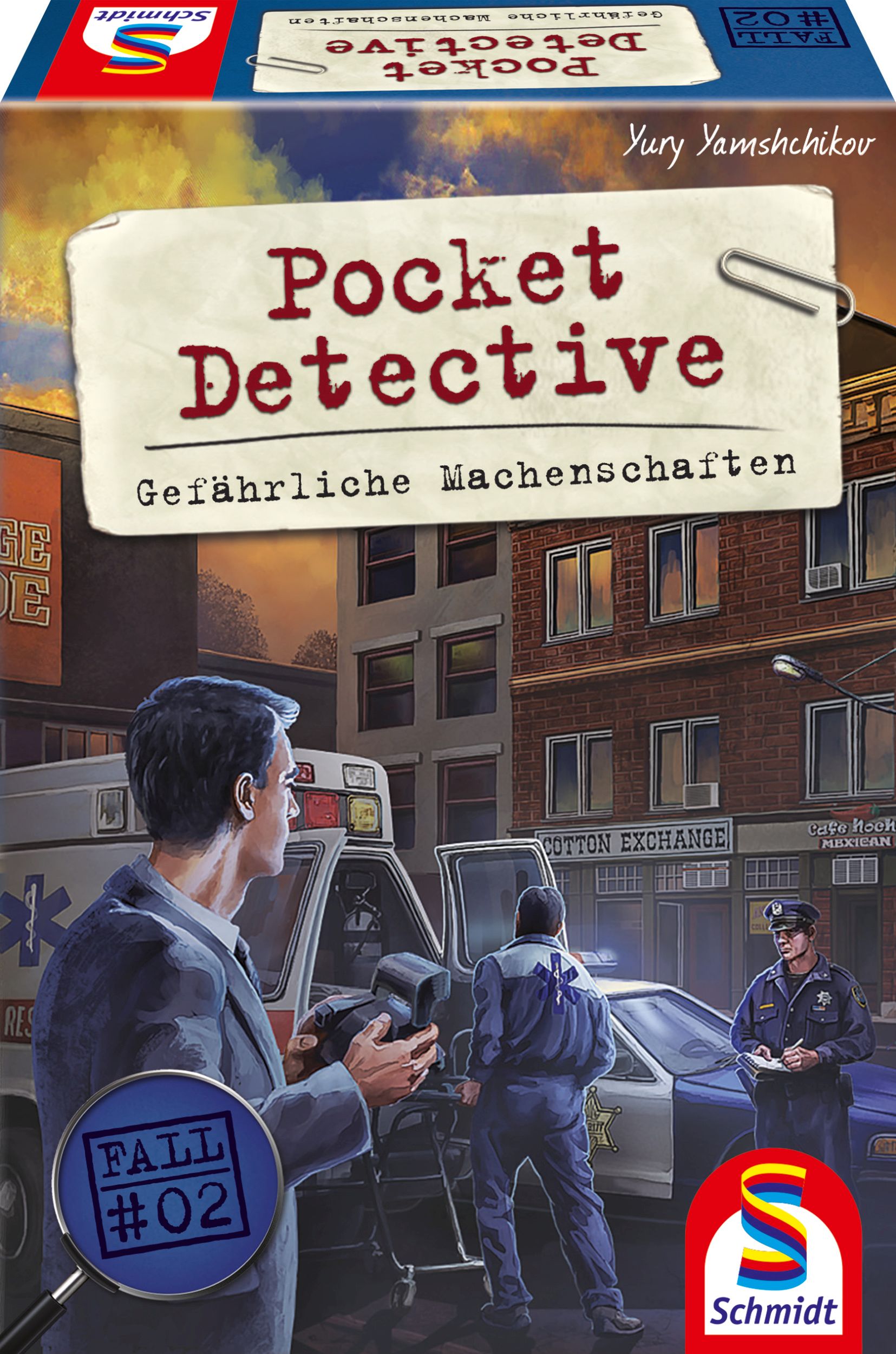 Schmidt Spiele - Pocket Detective - Gefährliche Machenschaften