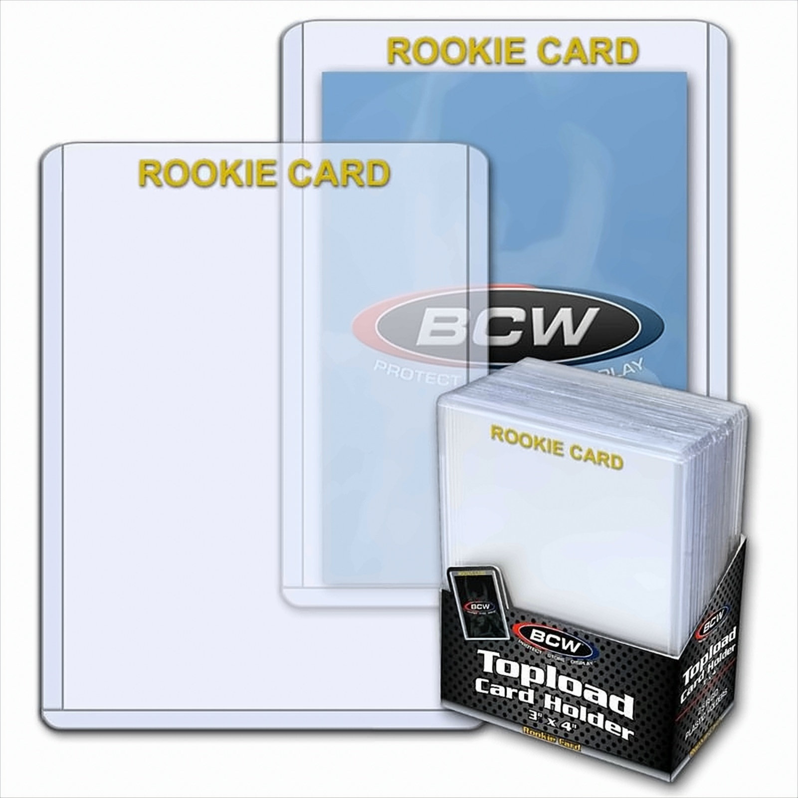 BCW Topload 3 x 4' - Rookie Card (25 ct.)
