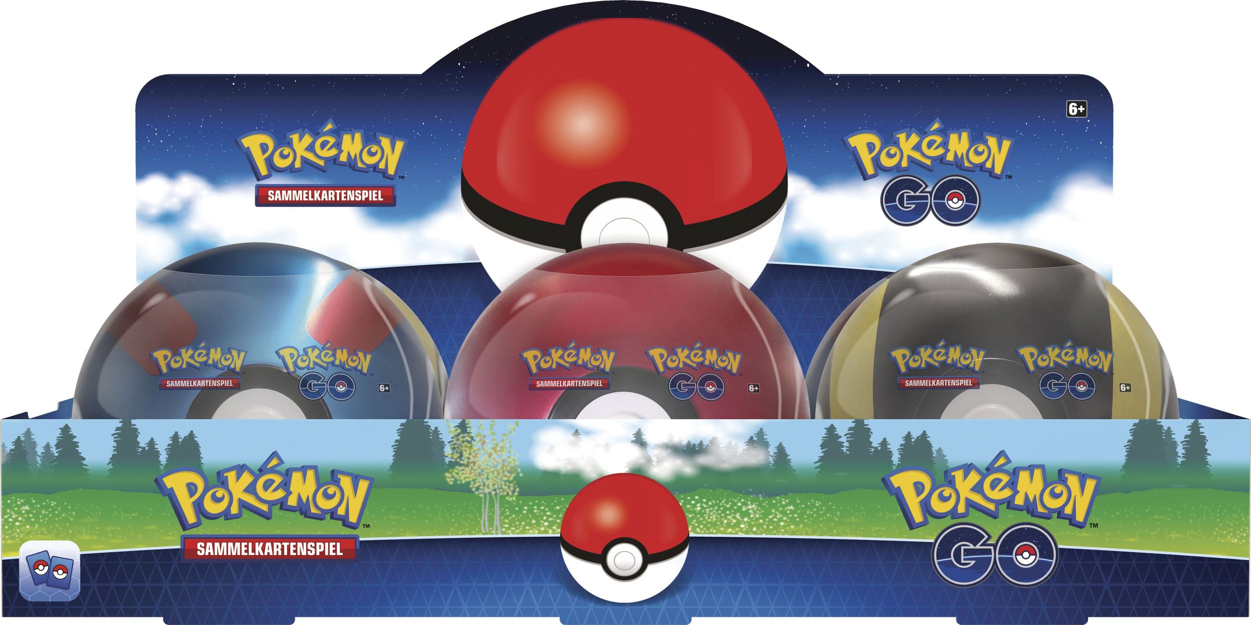 Pokemon GO Pokeball Tin-Box