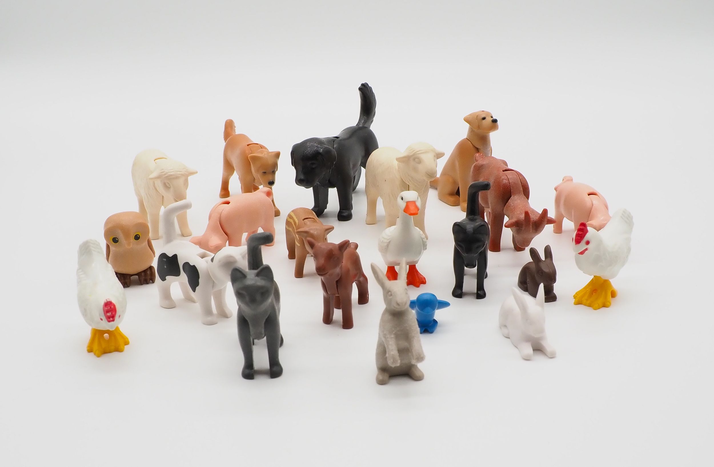 Playmobil 20 kleine Bauernhoftiere