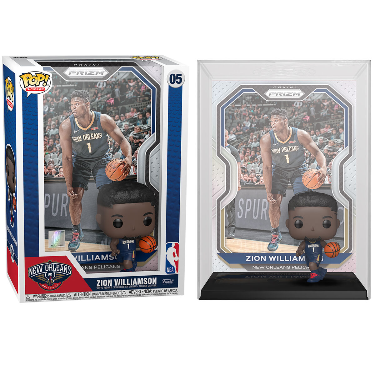 Funko POP Cover - NBA - Zion Williamson/New Orl. Pelicans