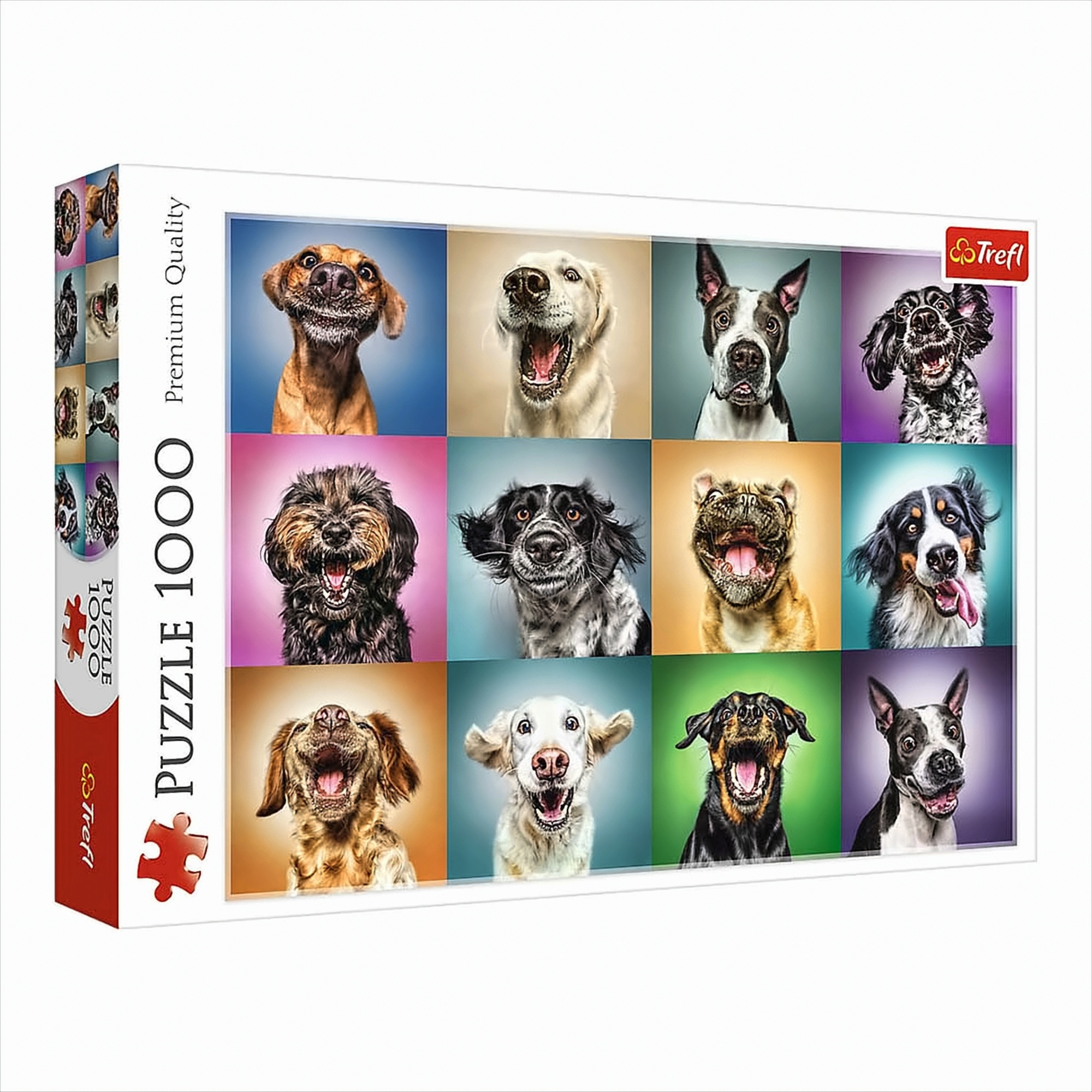Hunde Porträts Premium Puzzle 1000 Teile