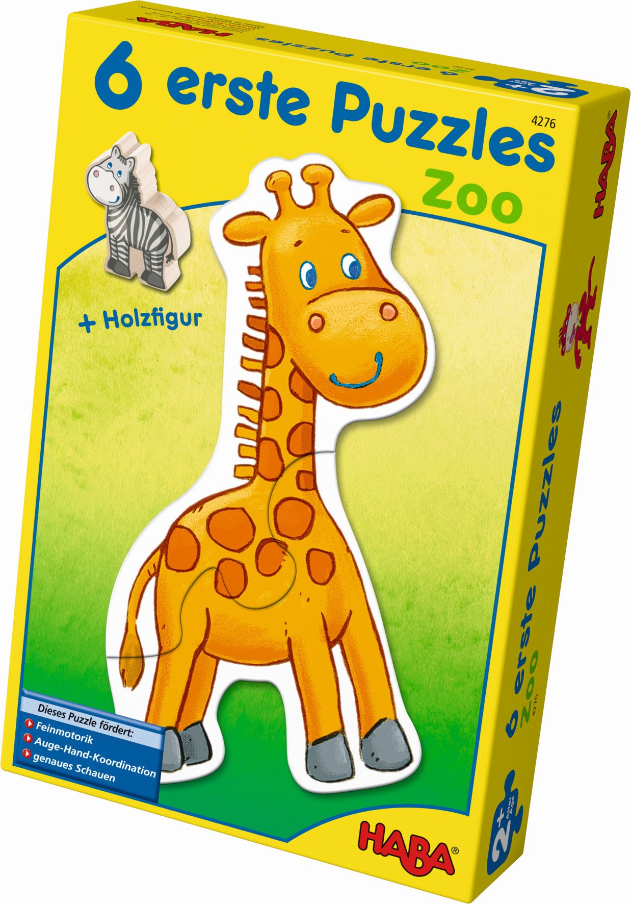 6 erste Puzzle - Zoo