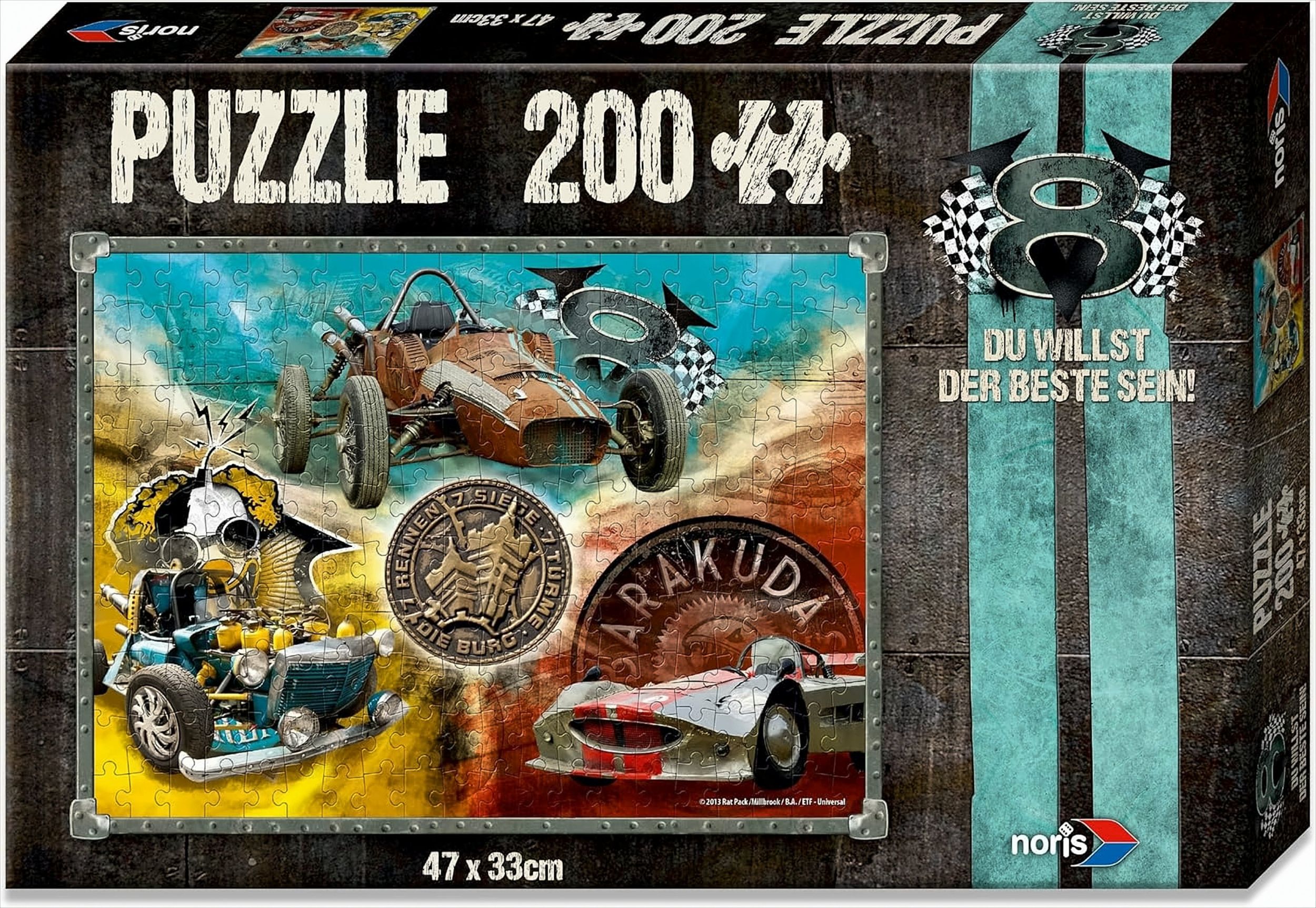 Du willst der Beste sein Puzzle Die Boliden 200 tlg.