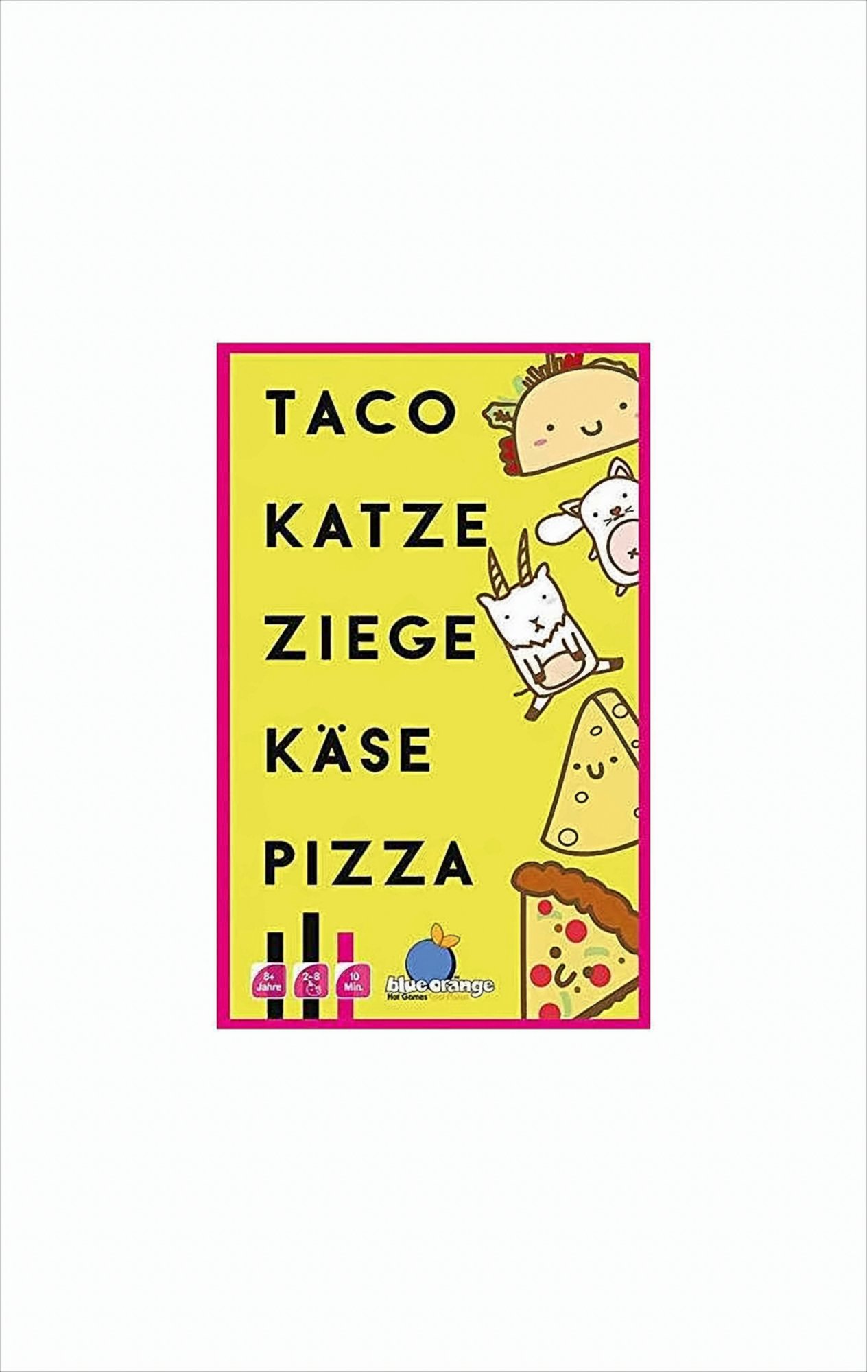 Taco Katze Ziege Käse Pizza