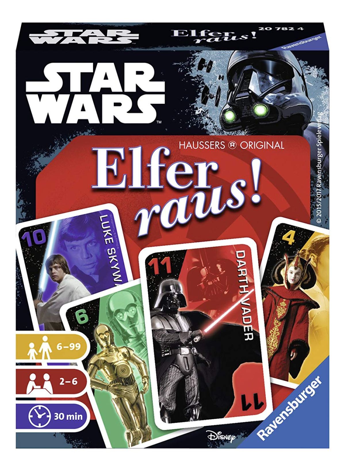STAR WARS Elfer raus! Familienspiel