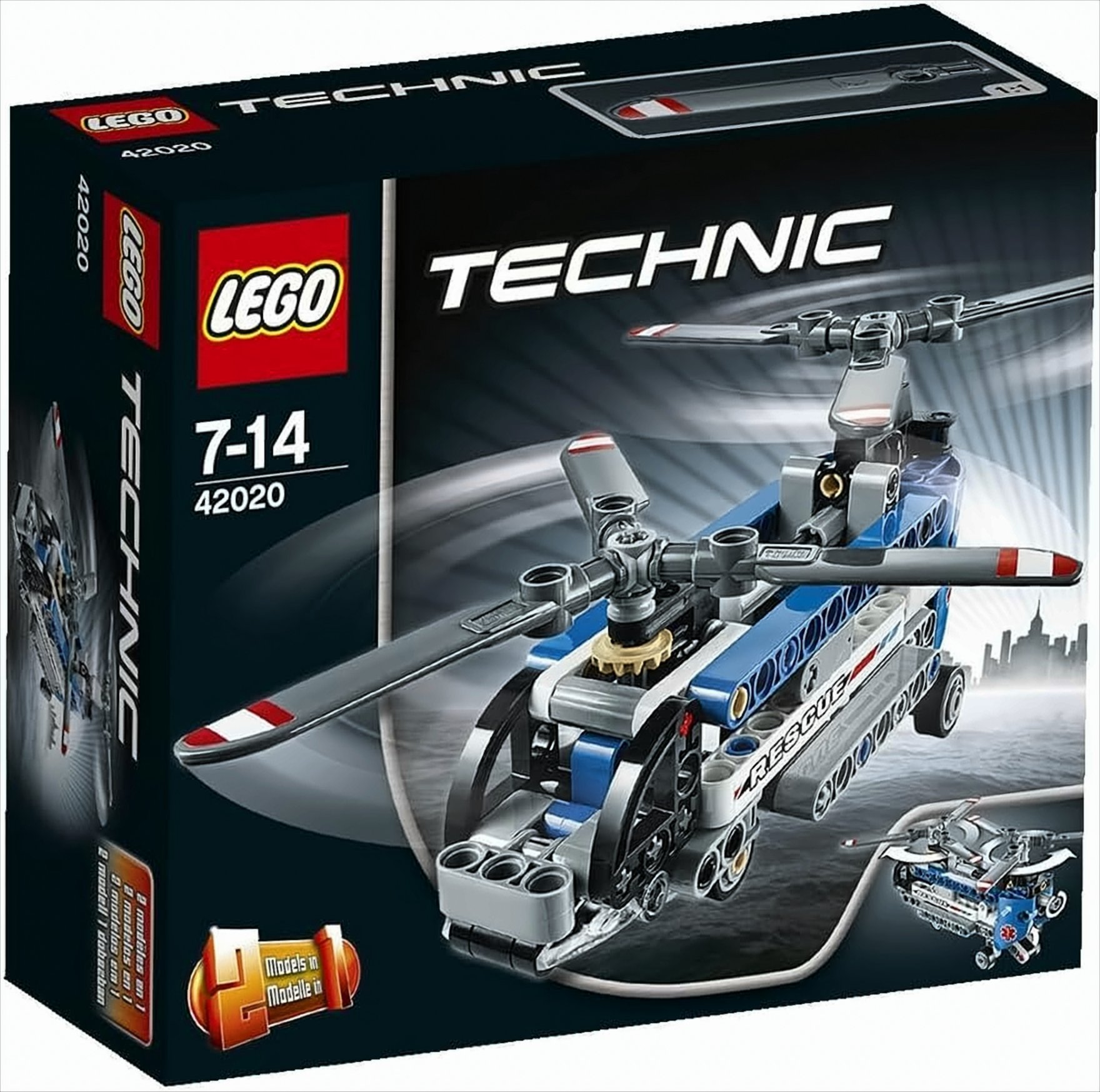 Lego 42020 - Technic Doppelrotor-Hubschrauber
