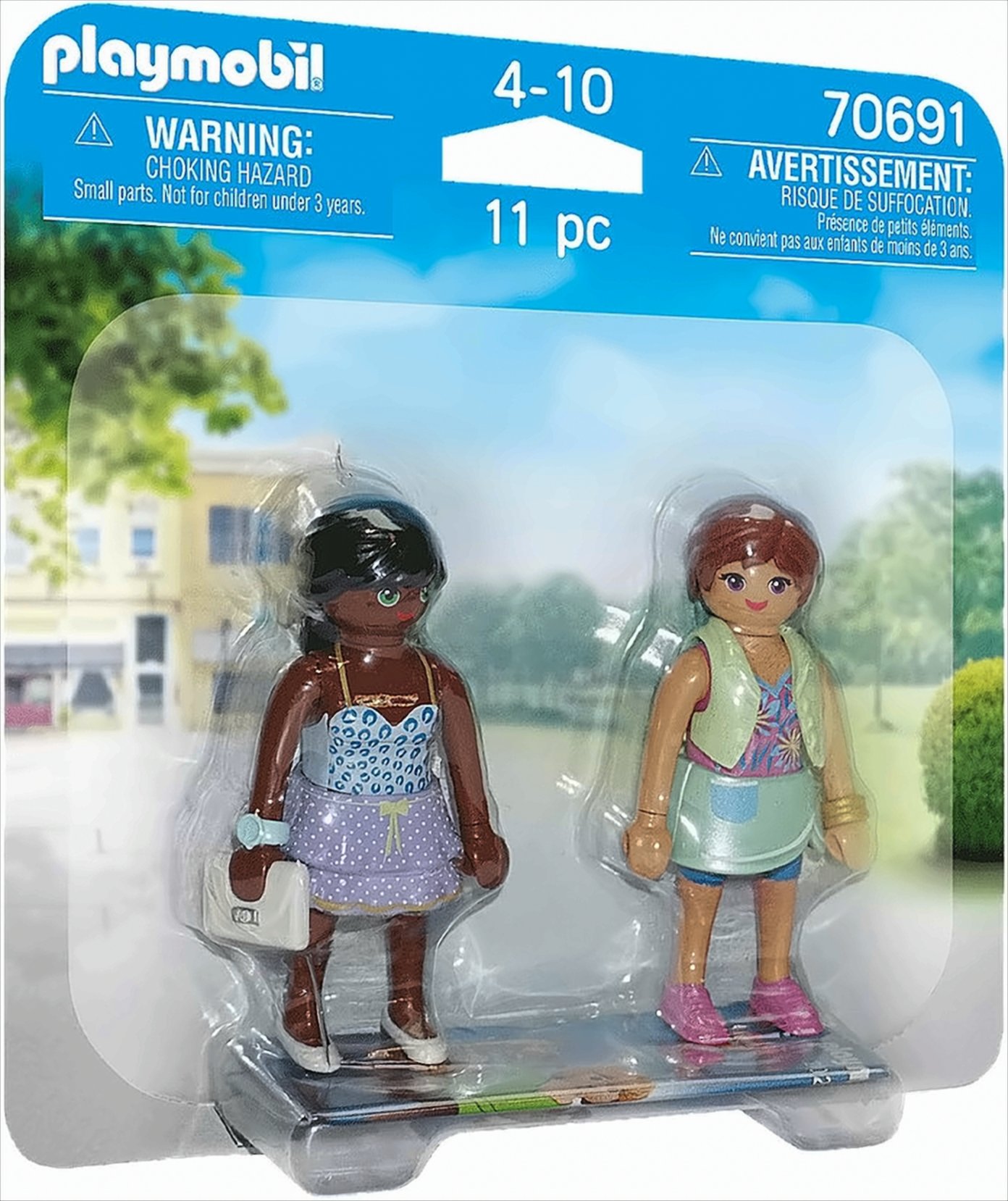 PLAYMOBIL 70691 - City Life - DuoPack Shopping-Girls