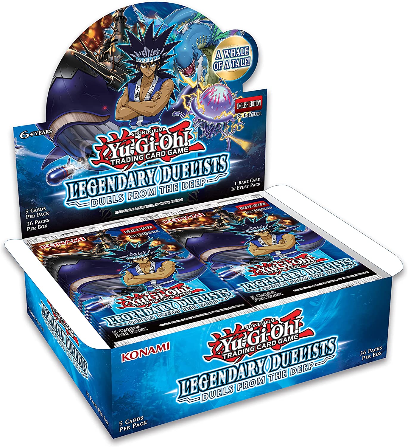 Yu-Gi-Oh! Duels from the Deep Booster Display LEDU 9 englisch