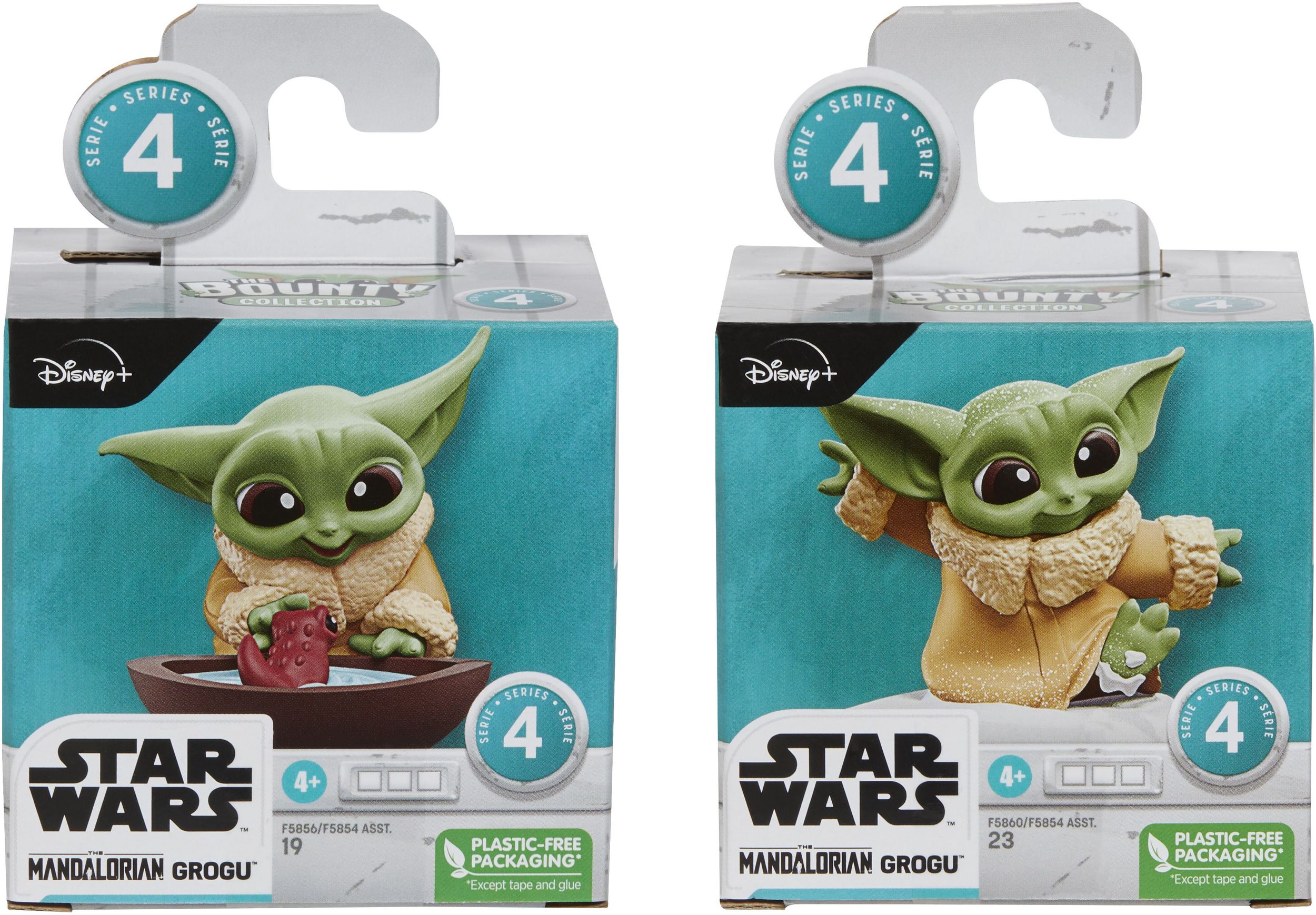 Hasbro - Star Wars - The Bounty Collection Serie 4 Grogu Kaulquappen-Freund und Schneewanderung