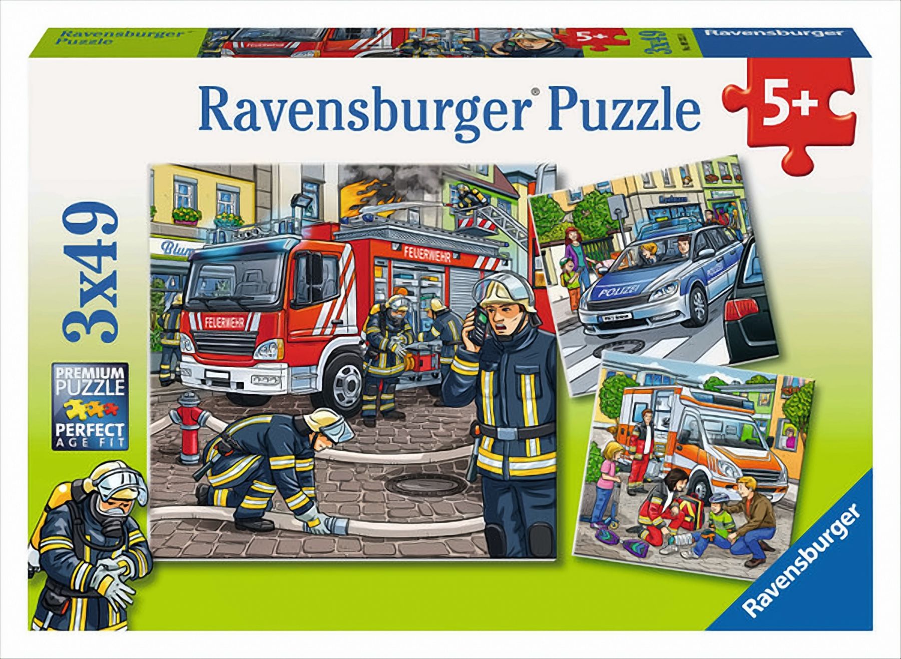 Ravensburger - Helfer in der Not, 3 x 49 Teile